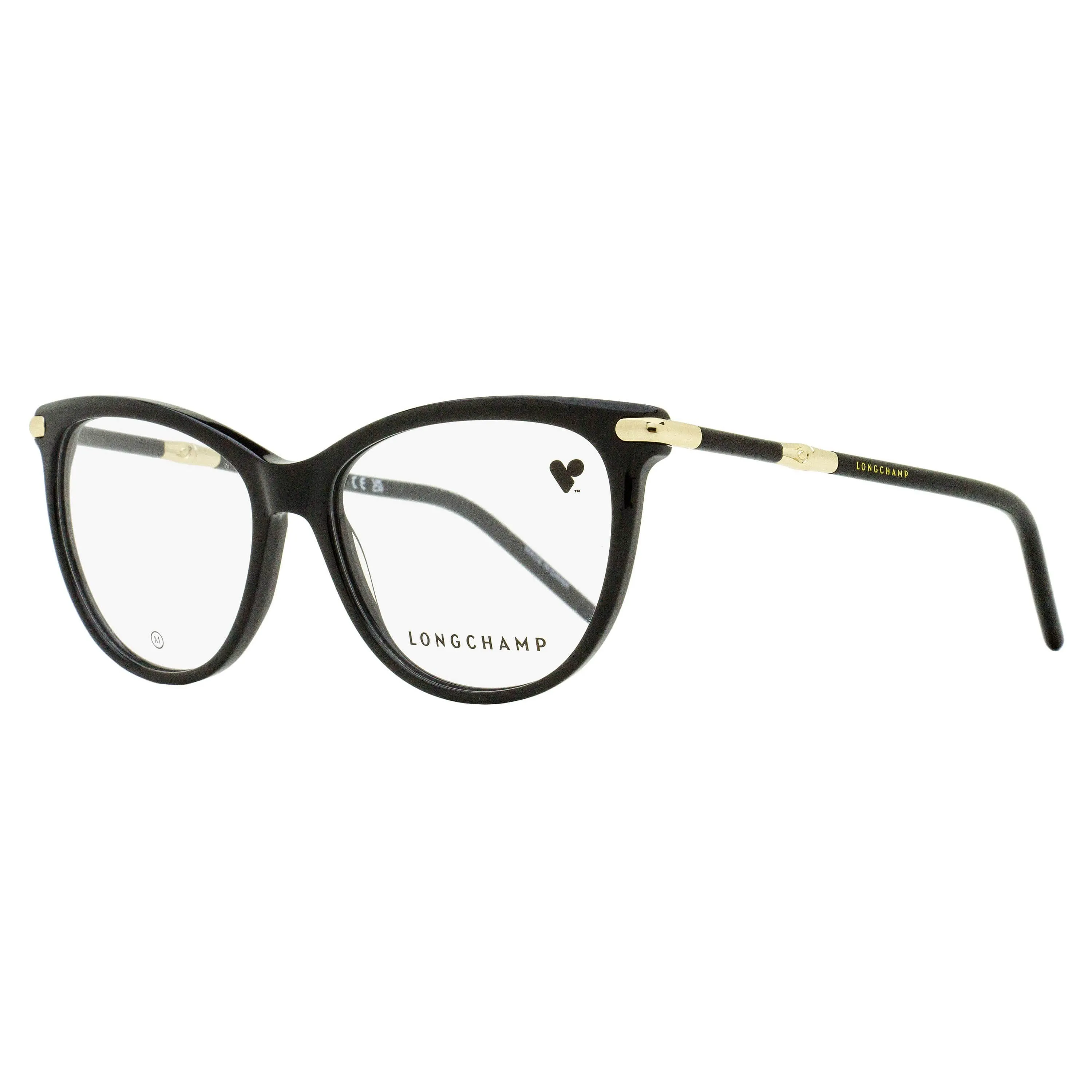 Longchamp Soft Oval Eyeglasses LO2727 001 Black 53mm sold by Zulily