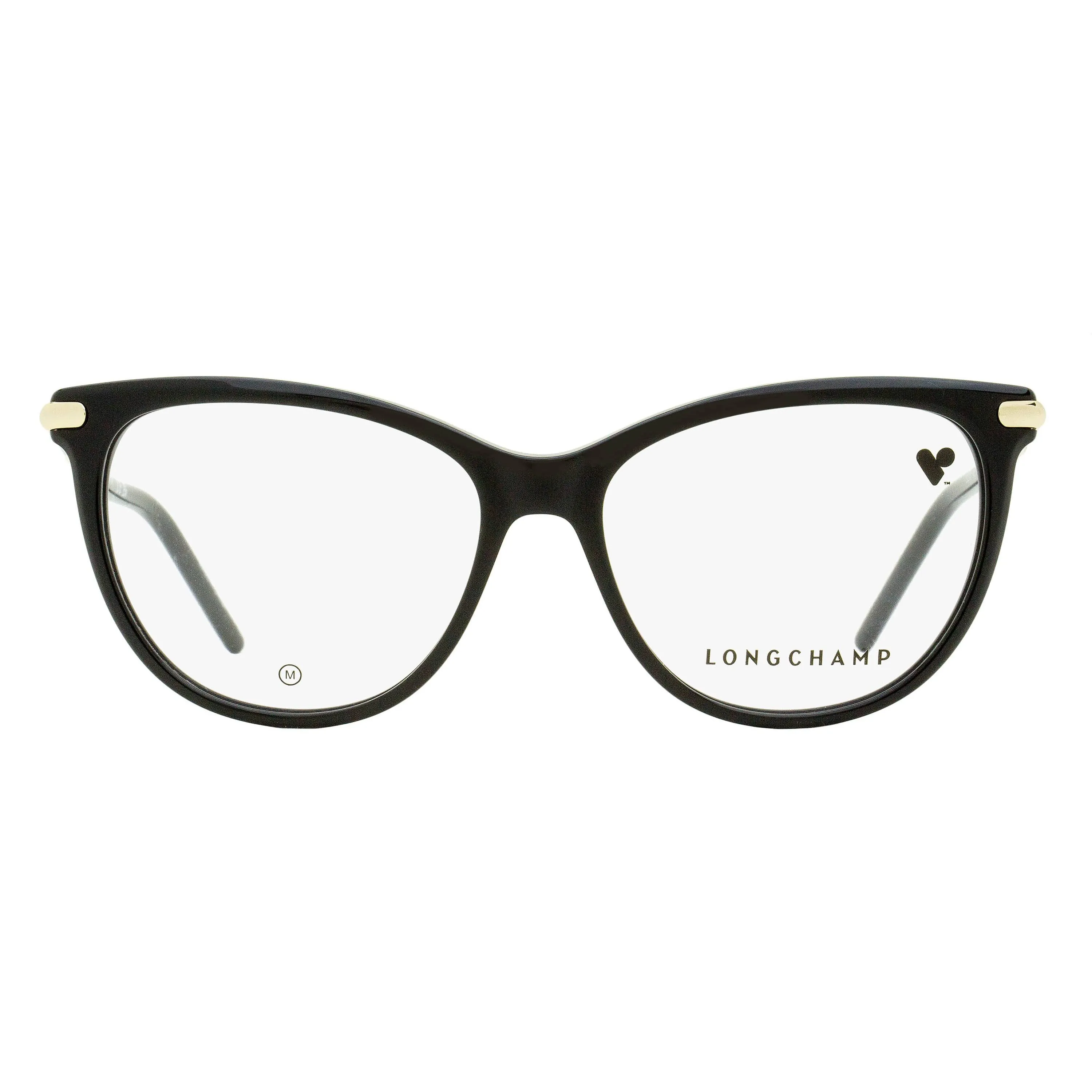 Longchamp Soft Oval Eyeglasses LO2727 001 Black 53mm sold by Zulily product image thumbnail 2