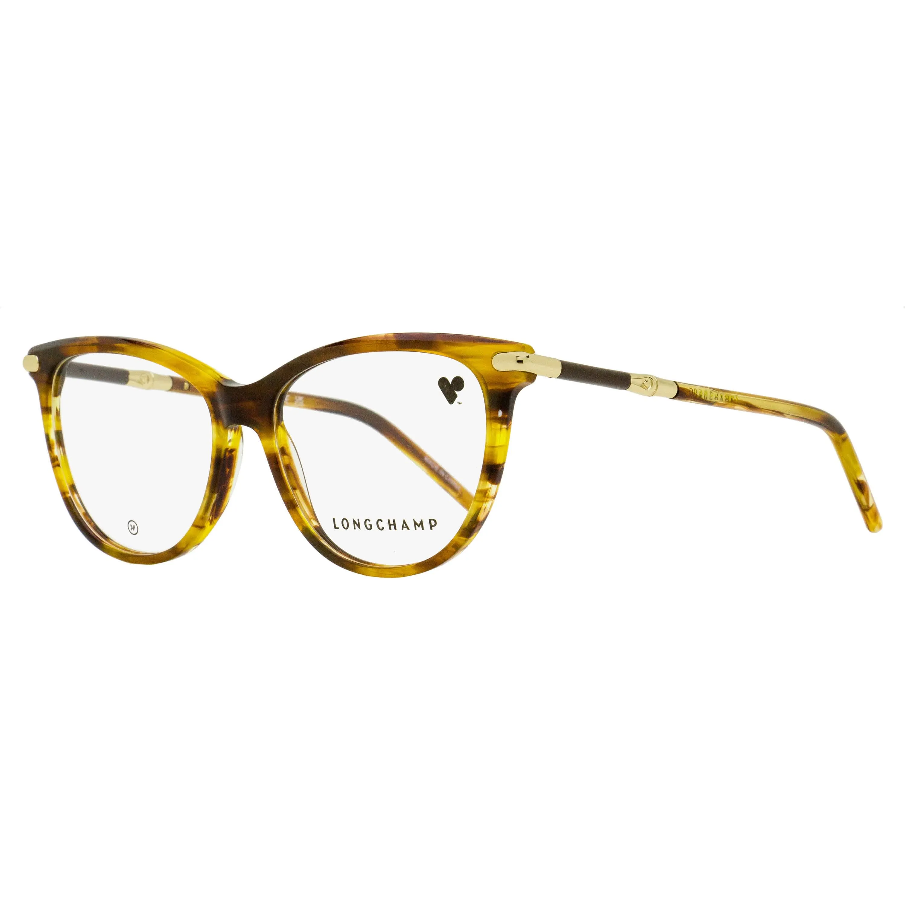 Longchamp Soft Oval Eyeglasses LO2727 001 Black 53mm sold by Zulily product image thumbnail 3
