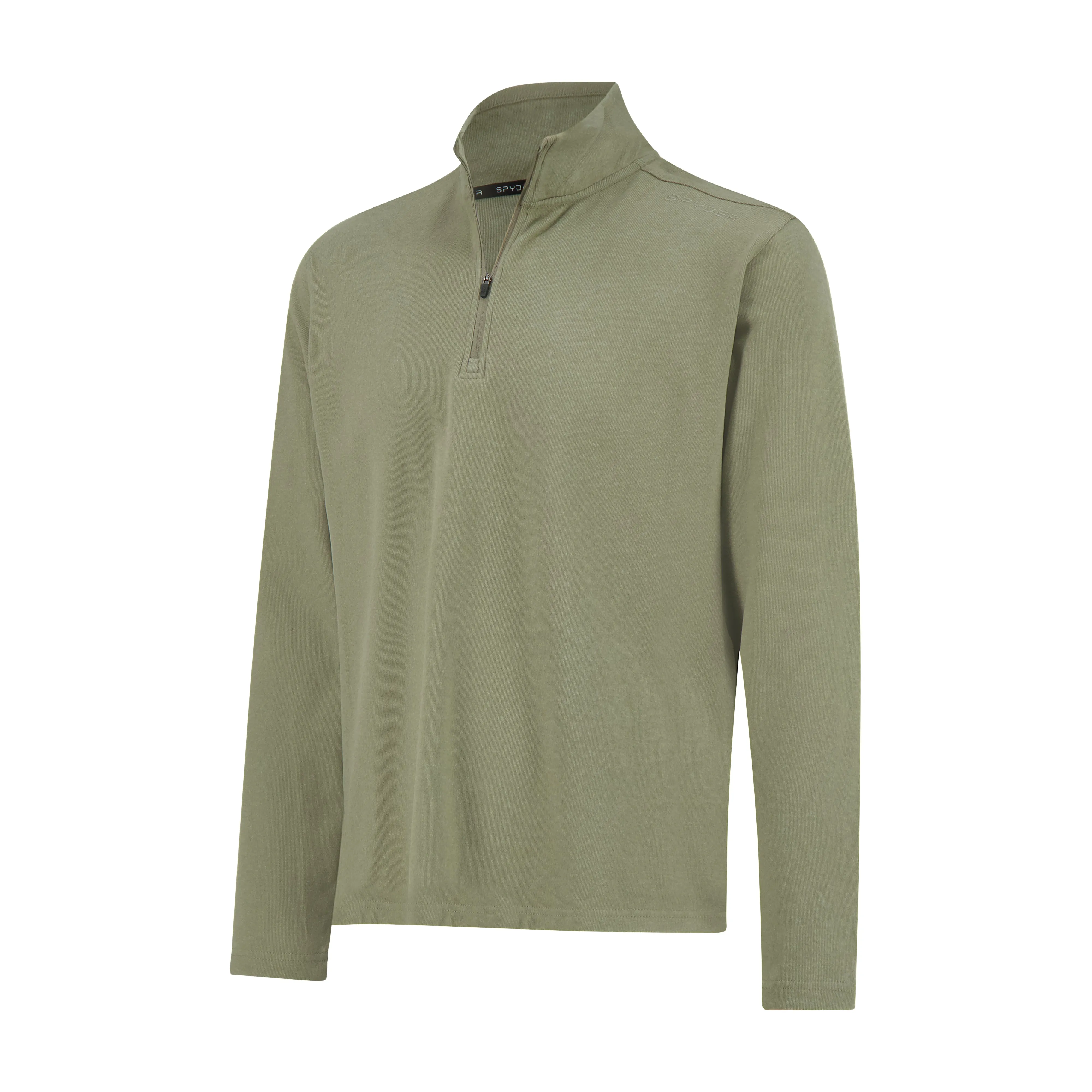 Men's Brushed Vertical Stripe Quarter Zip - Brown sold by Zulily product image thumbnail 3