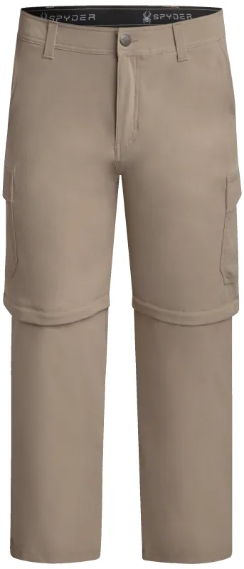Men's Atmosphere Convertible Cargo Pant - Mushroom made by Spyder