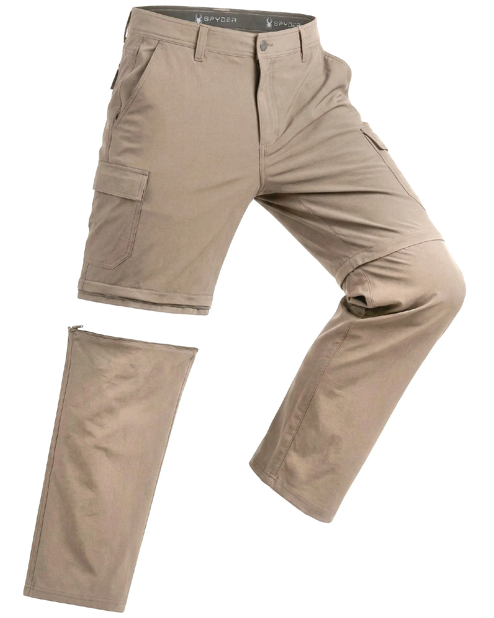 Men's Atmosphere Convertible Cargo Pant - Mushroom sold by Zulily product image thumbnail 5