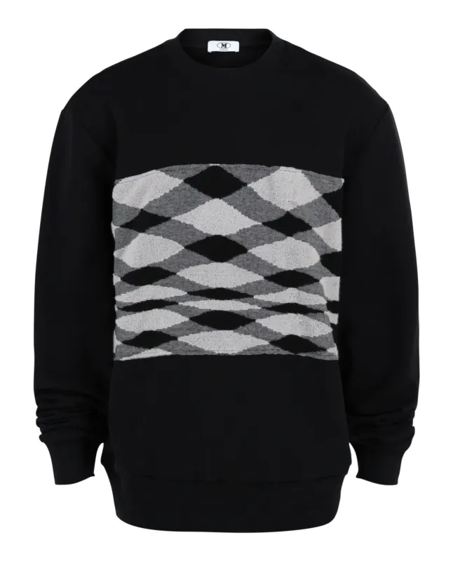 Missoni Zig Zag Slub Crewneck Sweatshirt made by Missoni