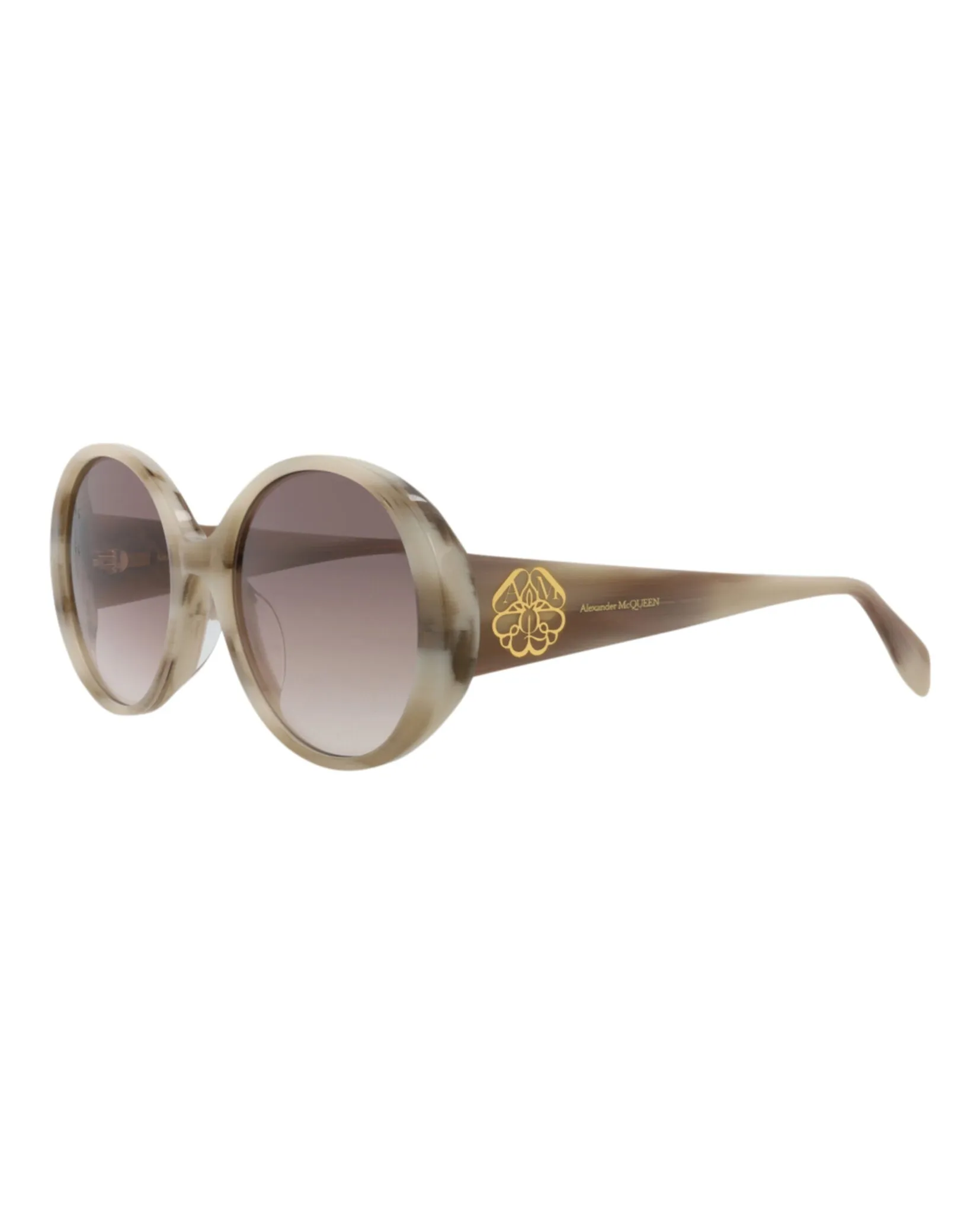 Alexander McQueen Round-Frame Acetate Sunglasses sold by Zulily product image thumbnail 2