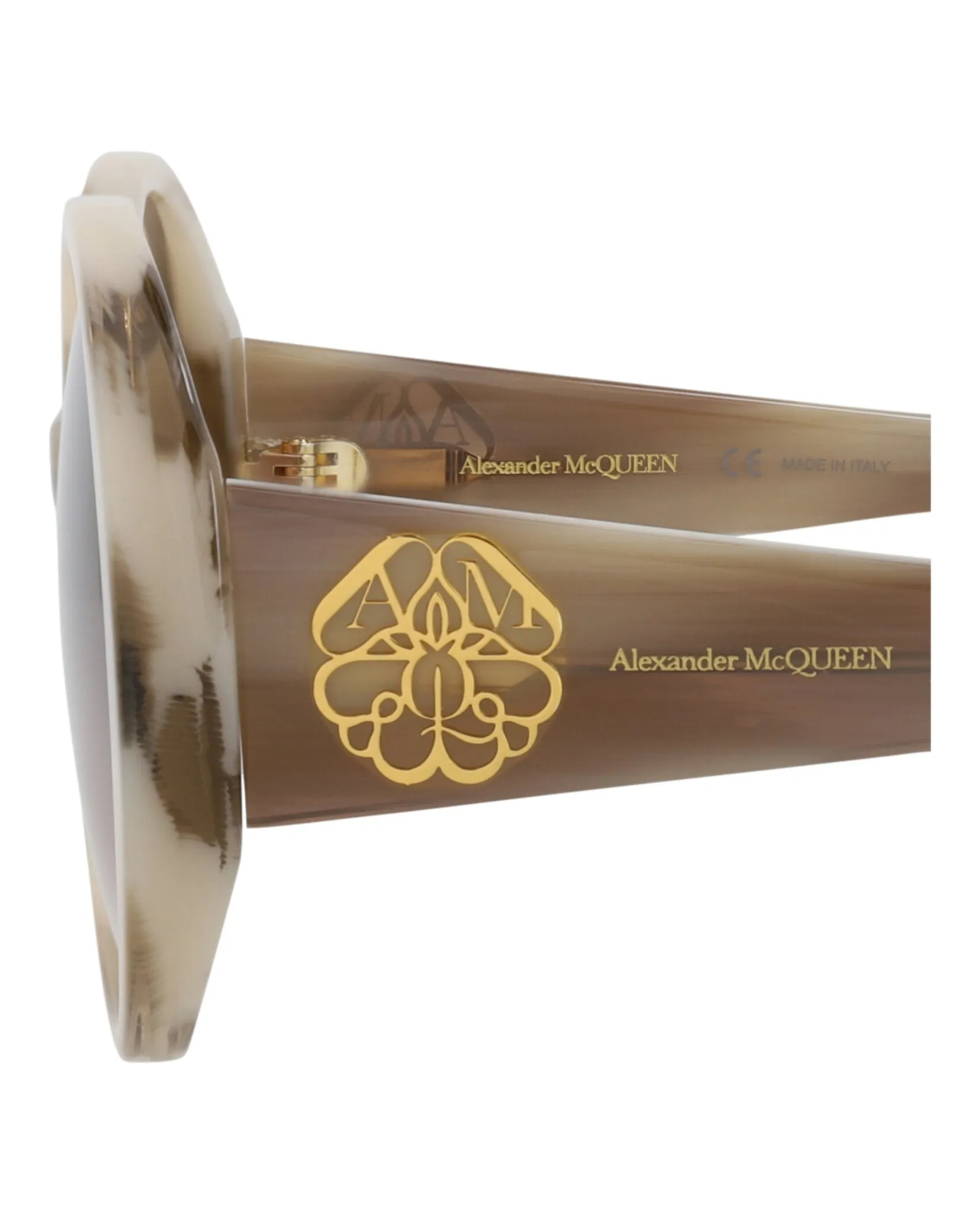 Alexander McQueen Round-Frame Acetate Sunglasses sold by Zulily product image thumbnail 4