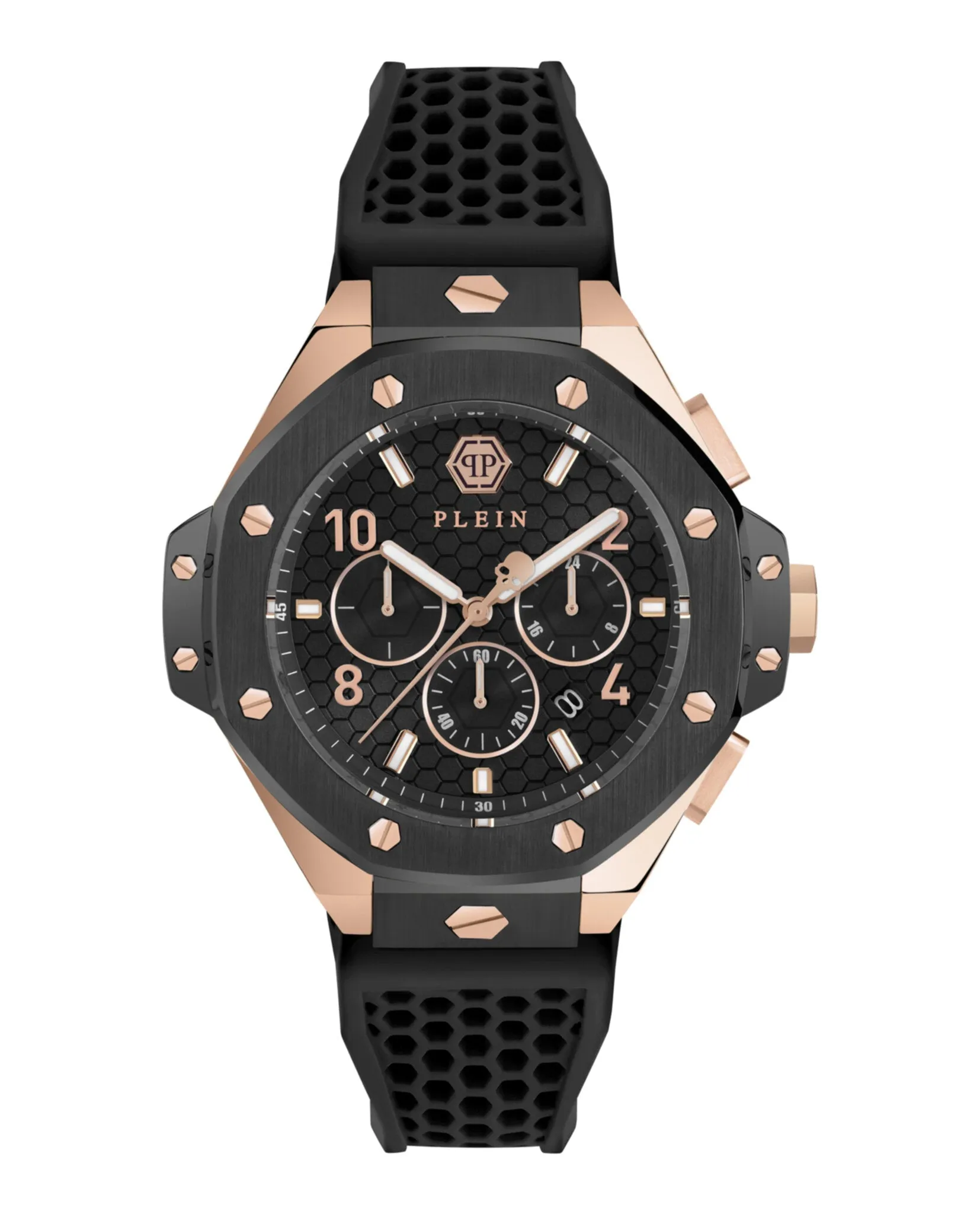 Philipp Plein Chrono Royal Silicone Watch sold by Zulily