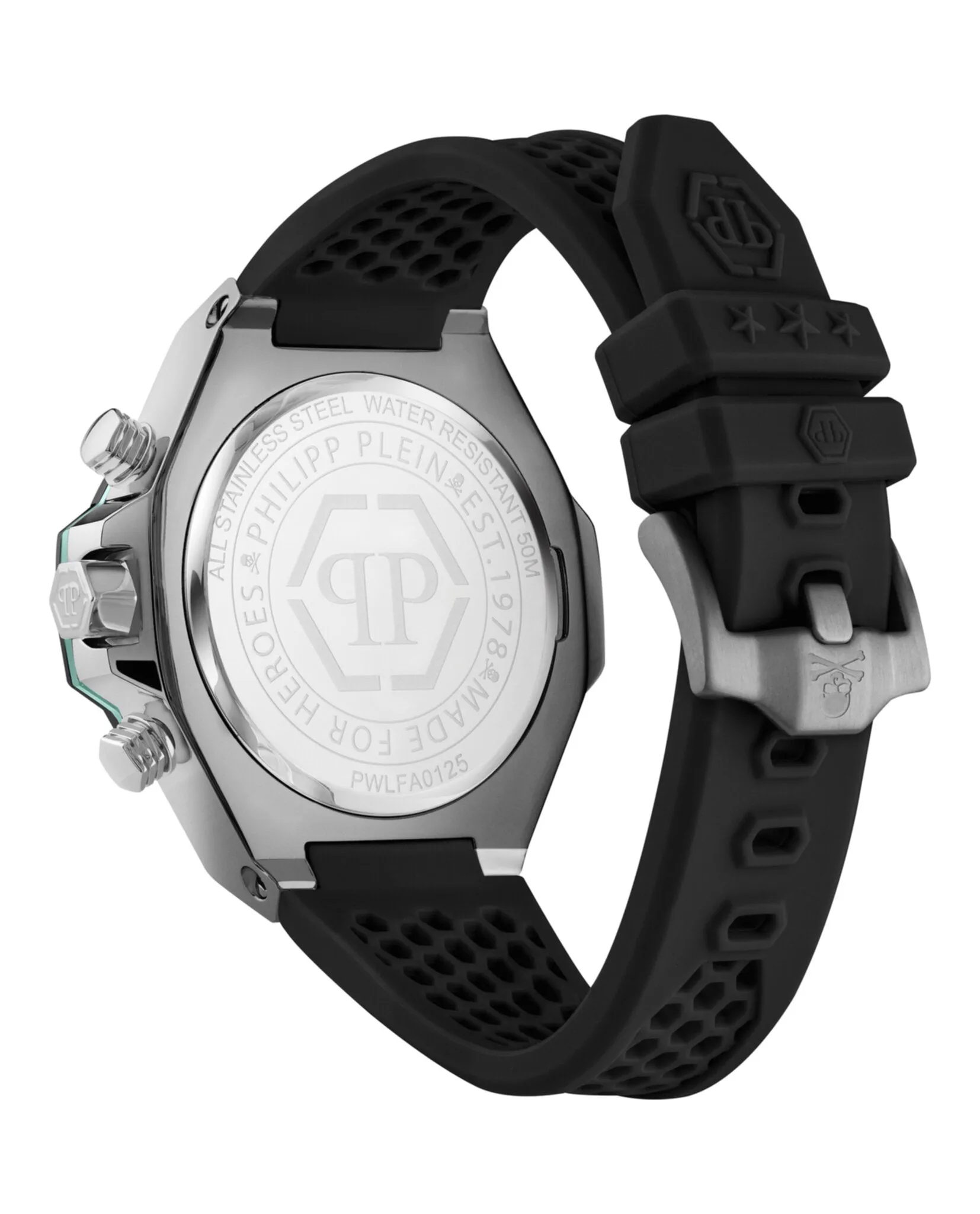 Philipp Plein Chrono Royal Silicone Watch sold by Zulily product image thumbnail 3