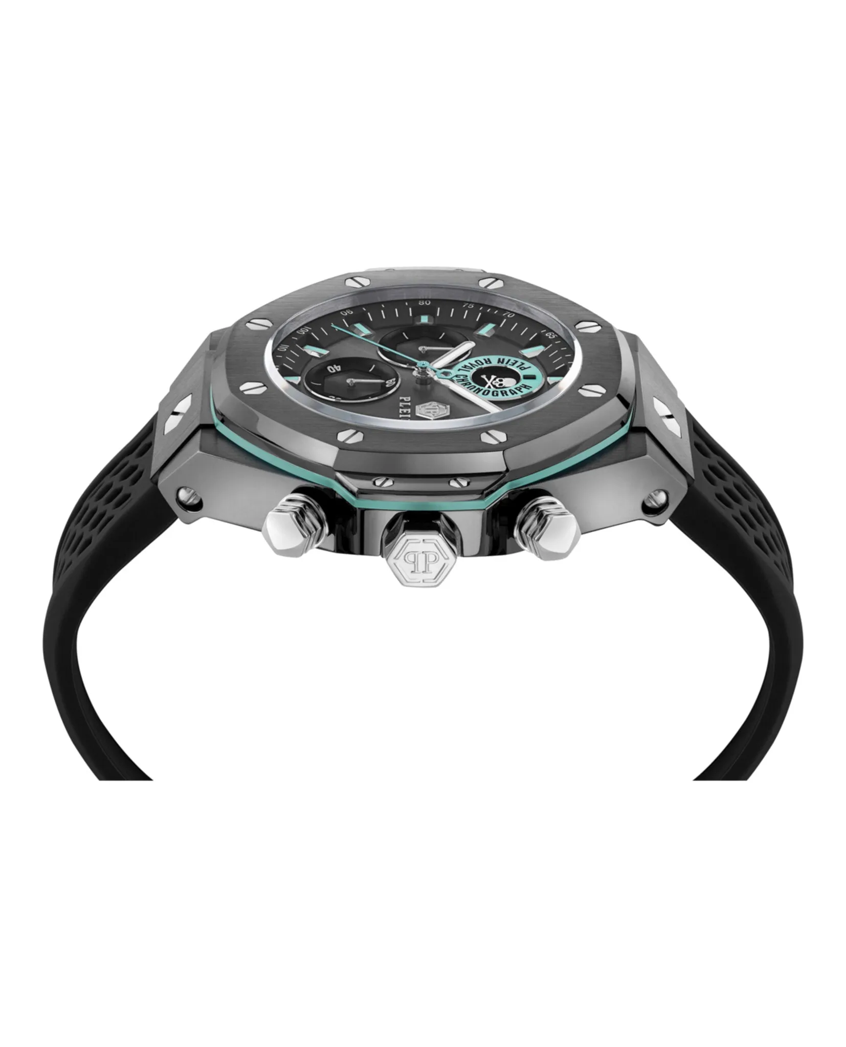 Philipp Plein Chrono Royal Silicone Watch sold by Zulily product image thumbnail 2
