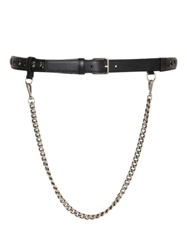Alexander McQueen Women's Inserted Chain Belt made by Alexander McQueen