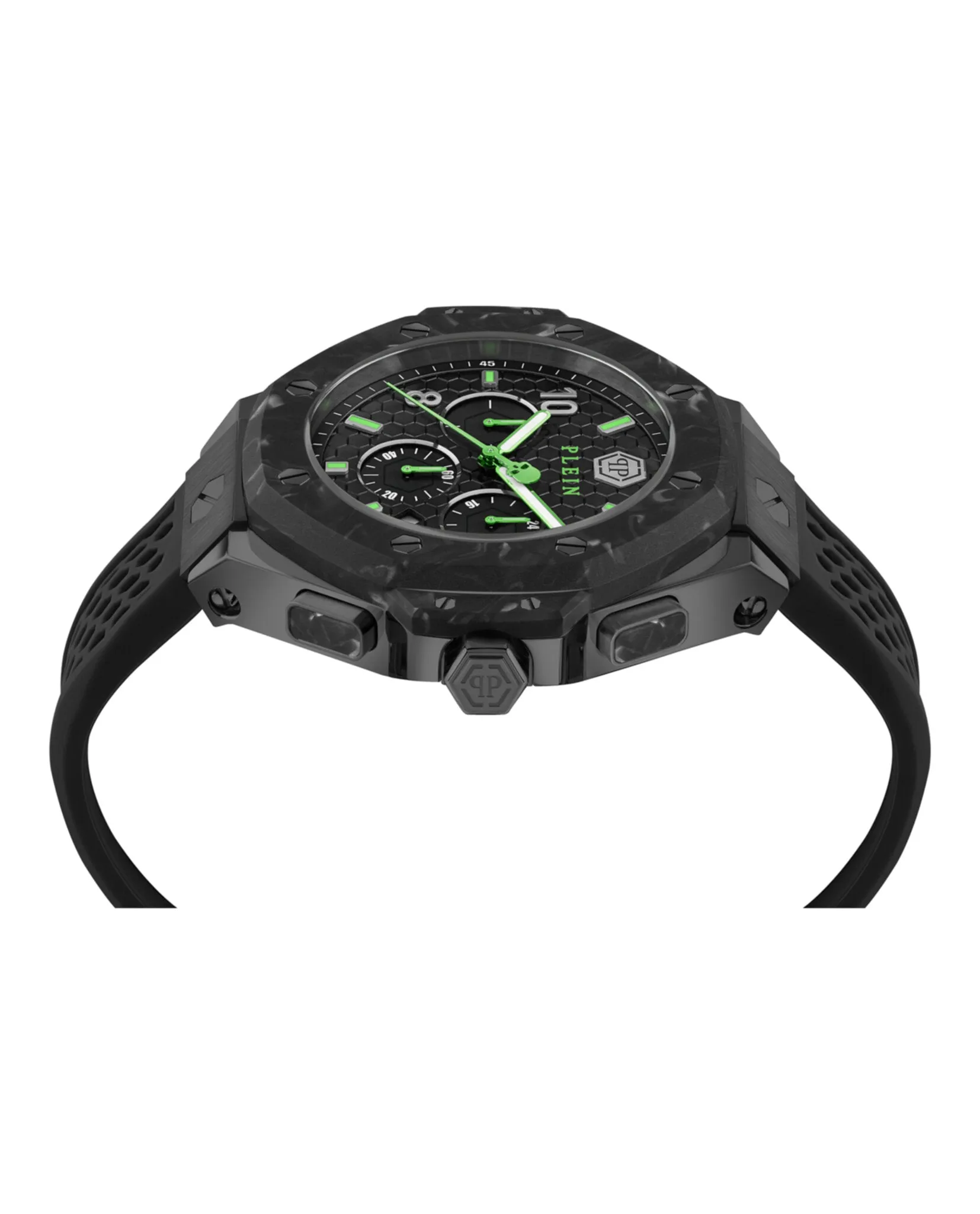 Philipp Plein Chrono Royal Silicone Watch sold by Zulily product image thumbnail 2