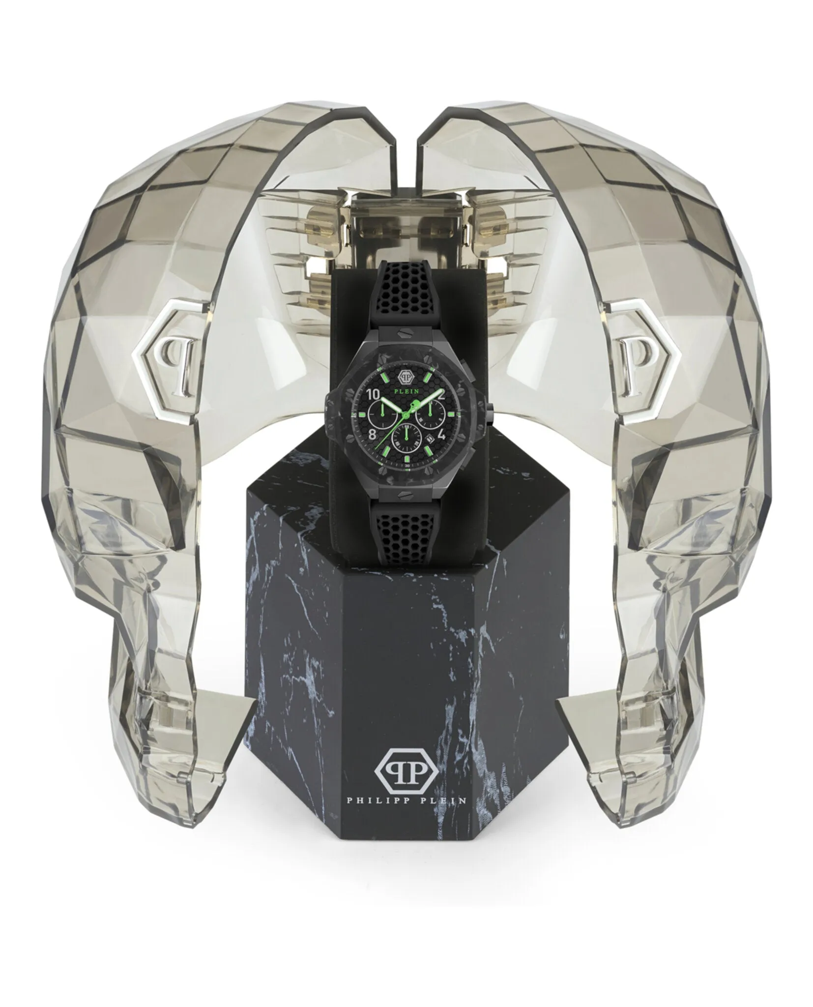 Philipp Plein Chrono Royal Silicone Watch sold by Zulily product image thumbnail 4