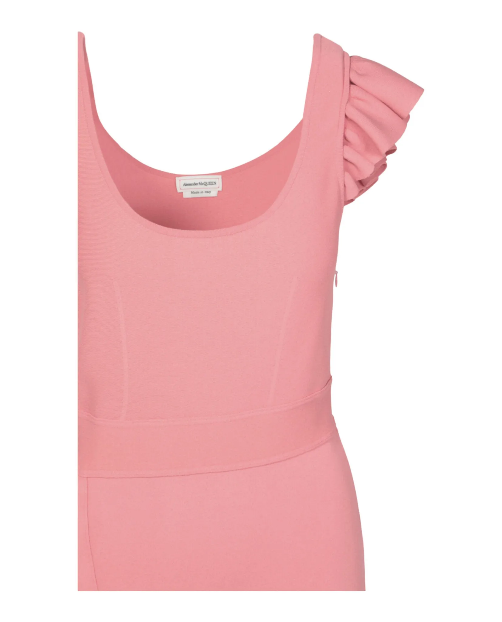 Alexander McQueen Women's Compact Knit Mini Ruffle Dress sold by Zulily product image thumbnail 3