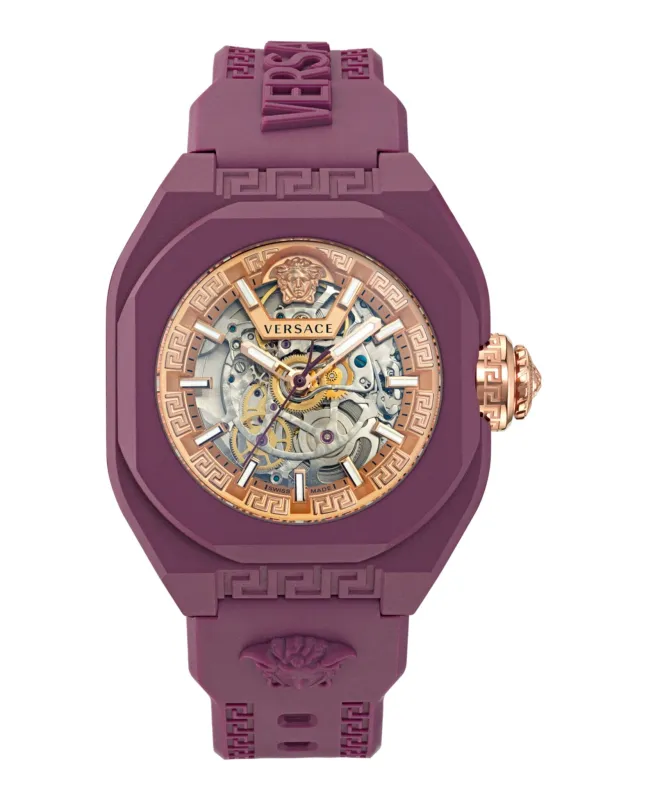 Versace V-Legend Skeleton Automatic Watch made by Versace