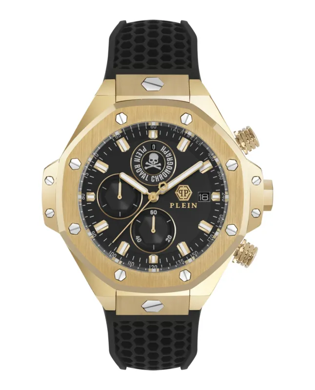 Philipp Plein Chrono Royal Silicone Watch made by Philipp Plein