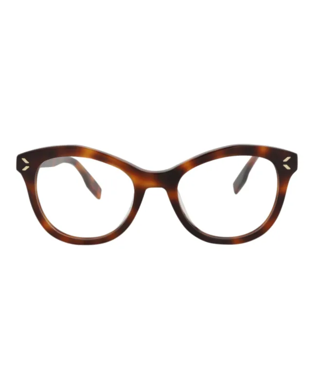 Alexander McQueen Women's Cat Eye-Frame Acetate Optical Frames made by Alexander McQueen