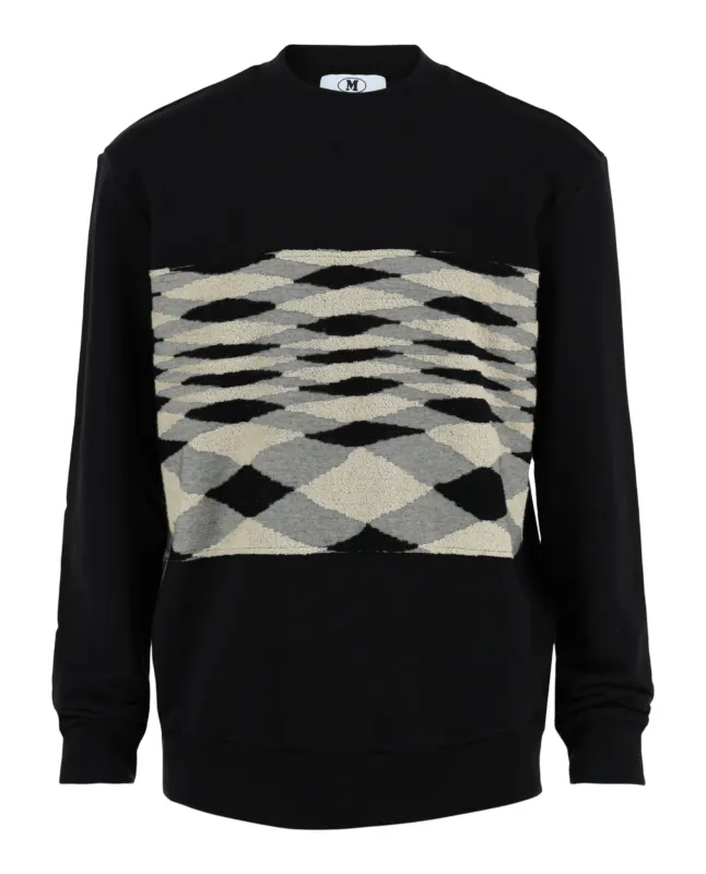 Missoni Zig Zag Slub Crewneck Sweatshirt made by Missoni