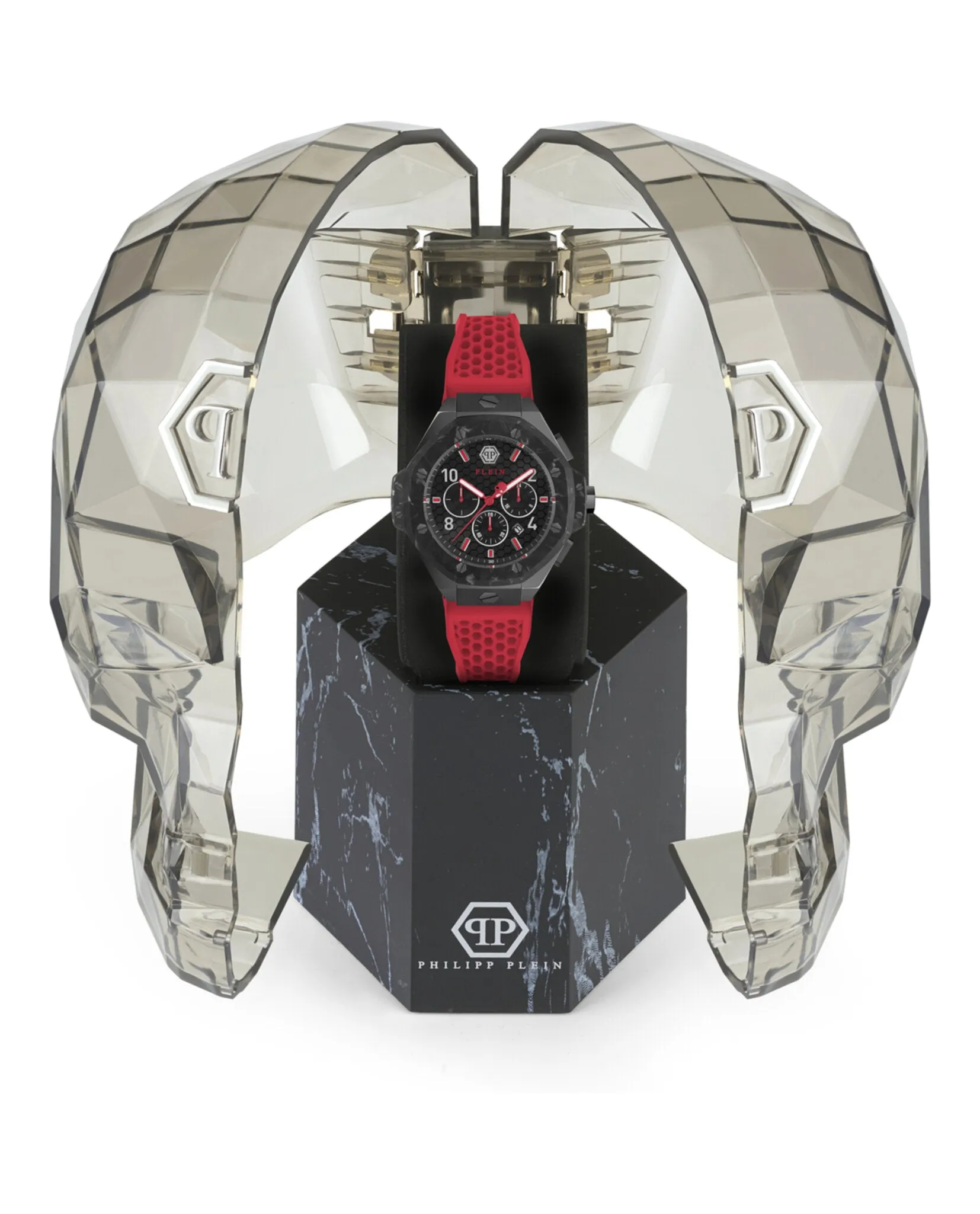 Philipp Plein Chrono Royal Silicone Watch sold by Zulily product image thumbnail 4