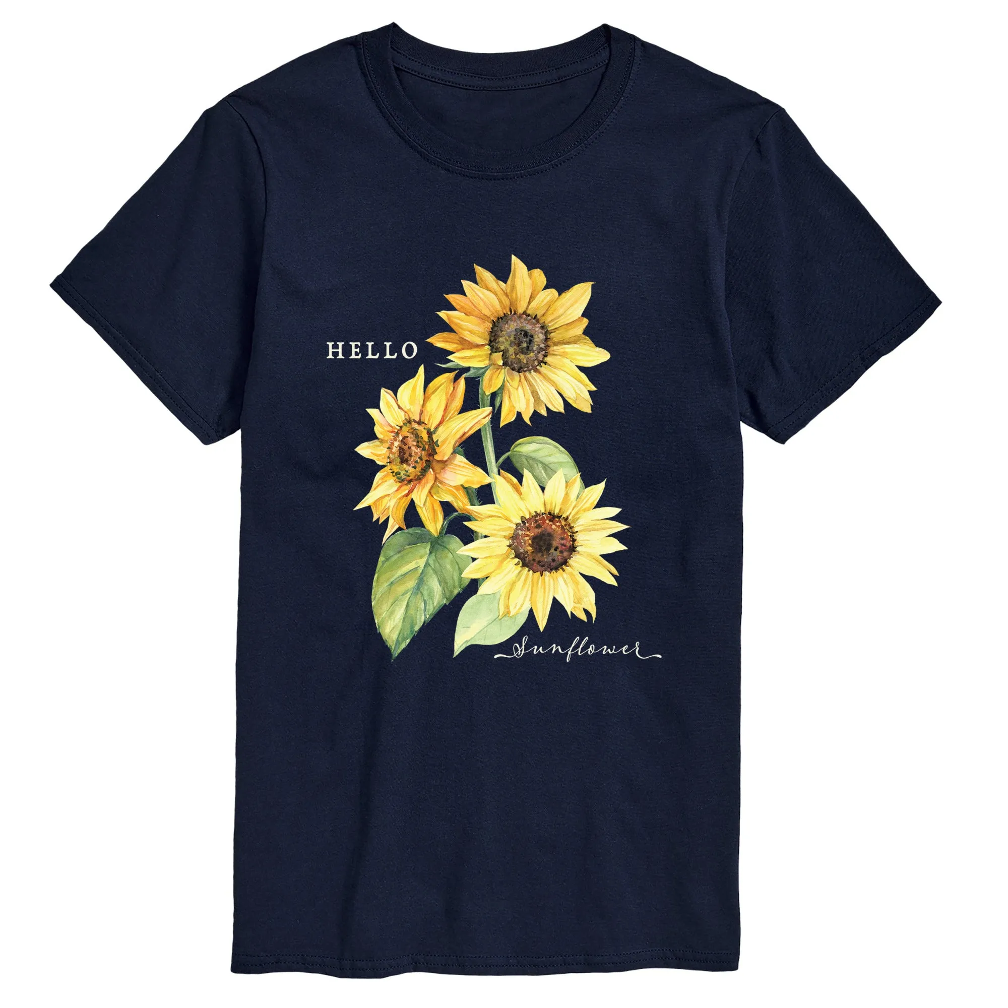 Instant Message - Hello Sunflower - Men's Short Sleeve Graphic T-Shirt sold by Zulily product image thumbnail 2