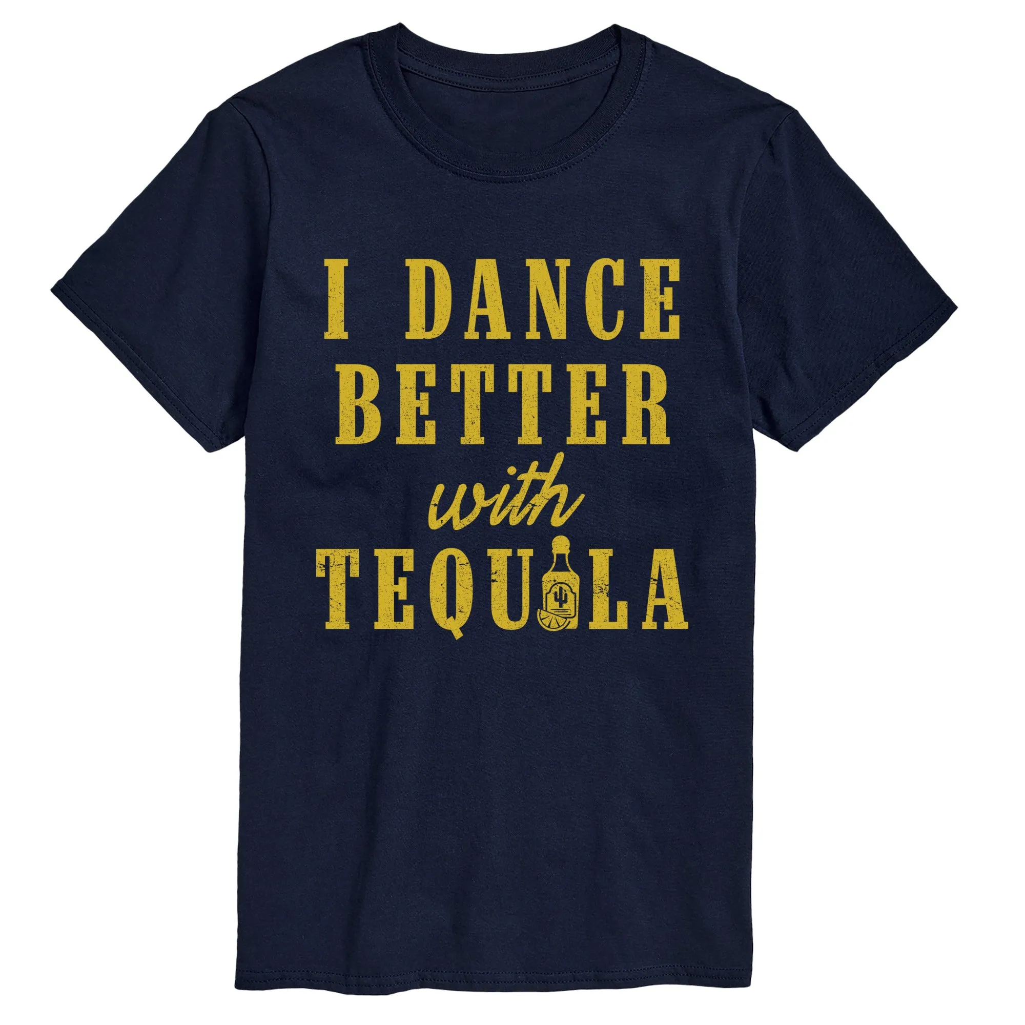 Instant Message - Dance Better With Tequila - Men's Short Sleeve Graphic T-Shirt sold by Zulily product image thumbnail 3