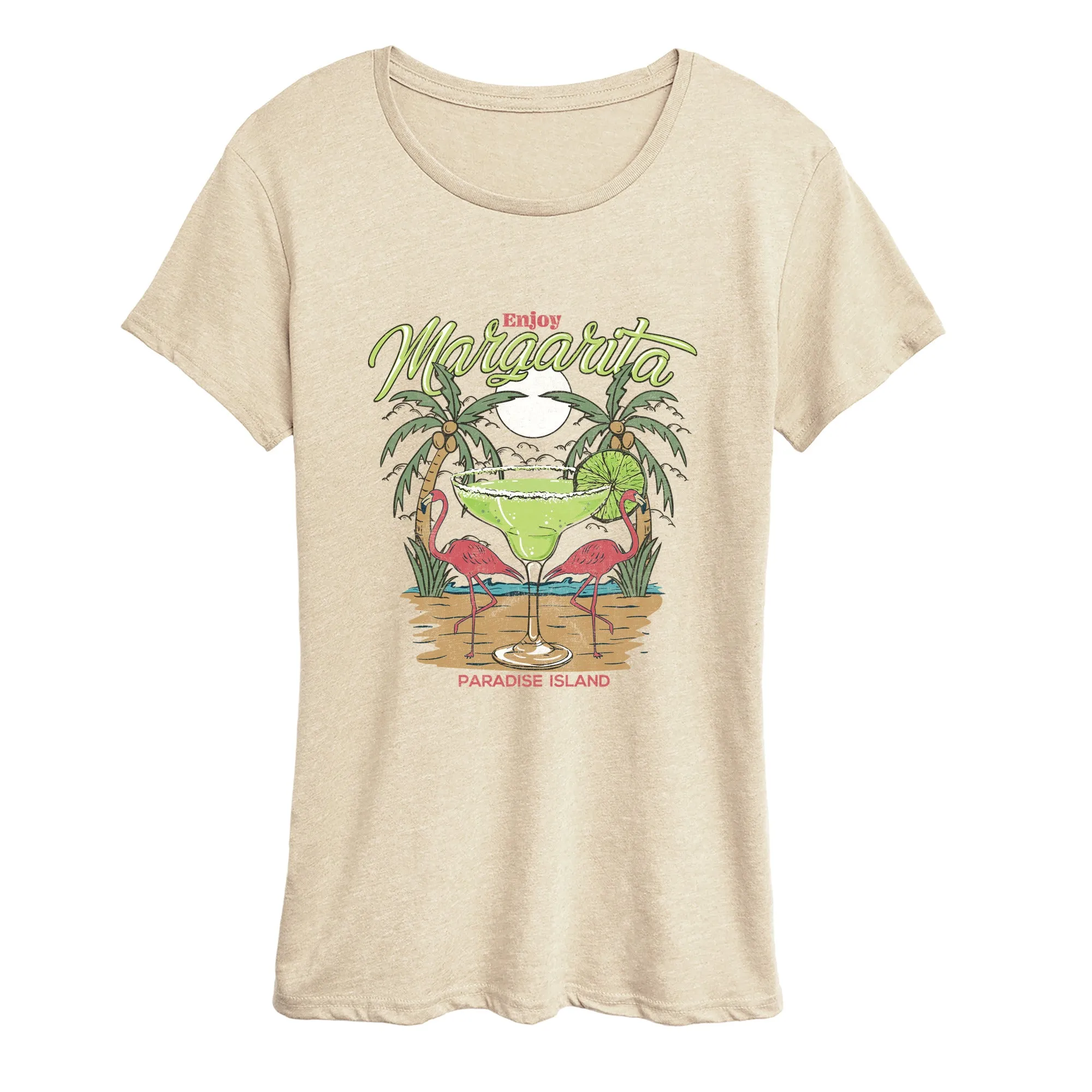 Instant Message - Enjoy Margarita Paradise - Women's Short Sleeve Graphic T-Shirt sold by Zulily product image thumbnail 2