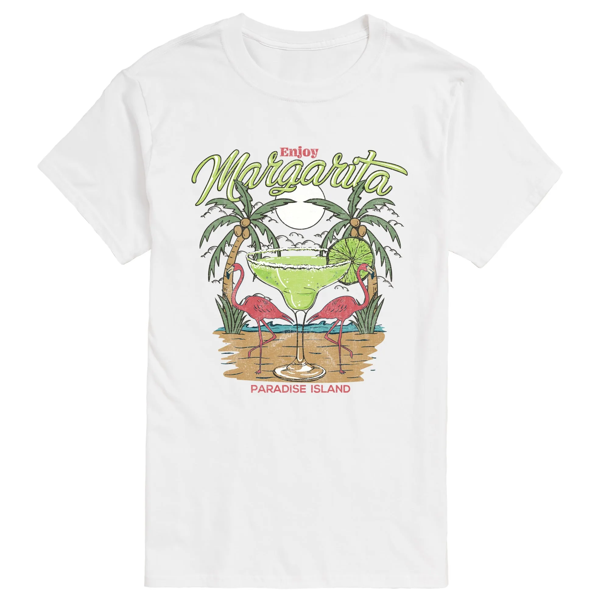 Instant Message - Enjoy Margarita Paradise - Men's Short Sleeve Graphic T-Shirt sold by Zulily product image thumbnail 2