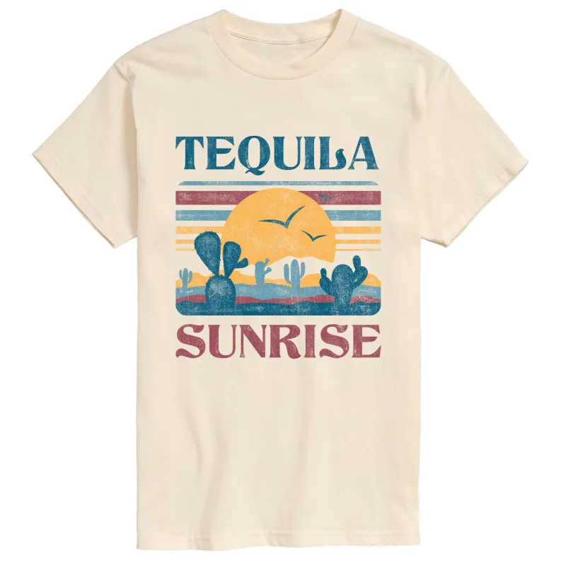 Instant Message - Tequila Sunrise - Men's Short Sleeve Graphic T-Shirt made by Zulily