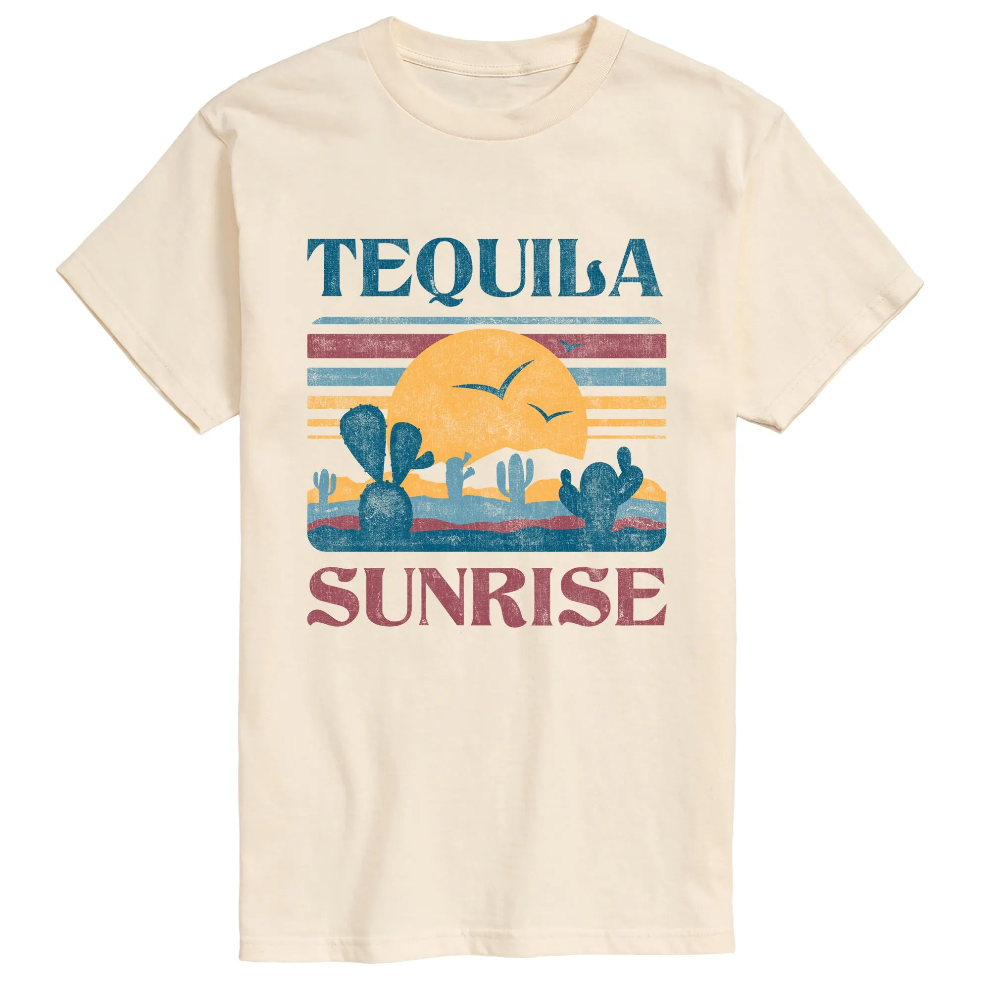 Instant Message - Tequila Sunrise - Men's Short Sleeve Graphic T-Shirt sold by Zulily