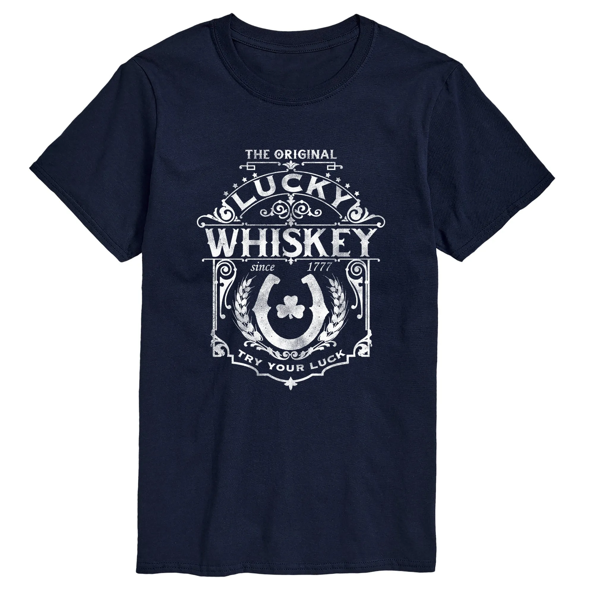 Instant Message - Lucky Irish Whiskey - Men's Short Sleeve Graphic T-Shirt sold by Zulily product image thumbnail 2