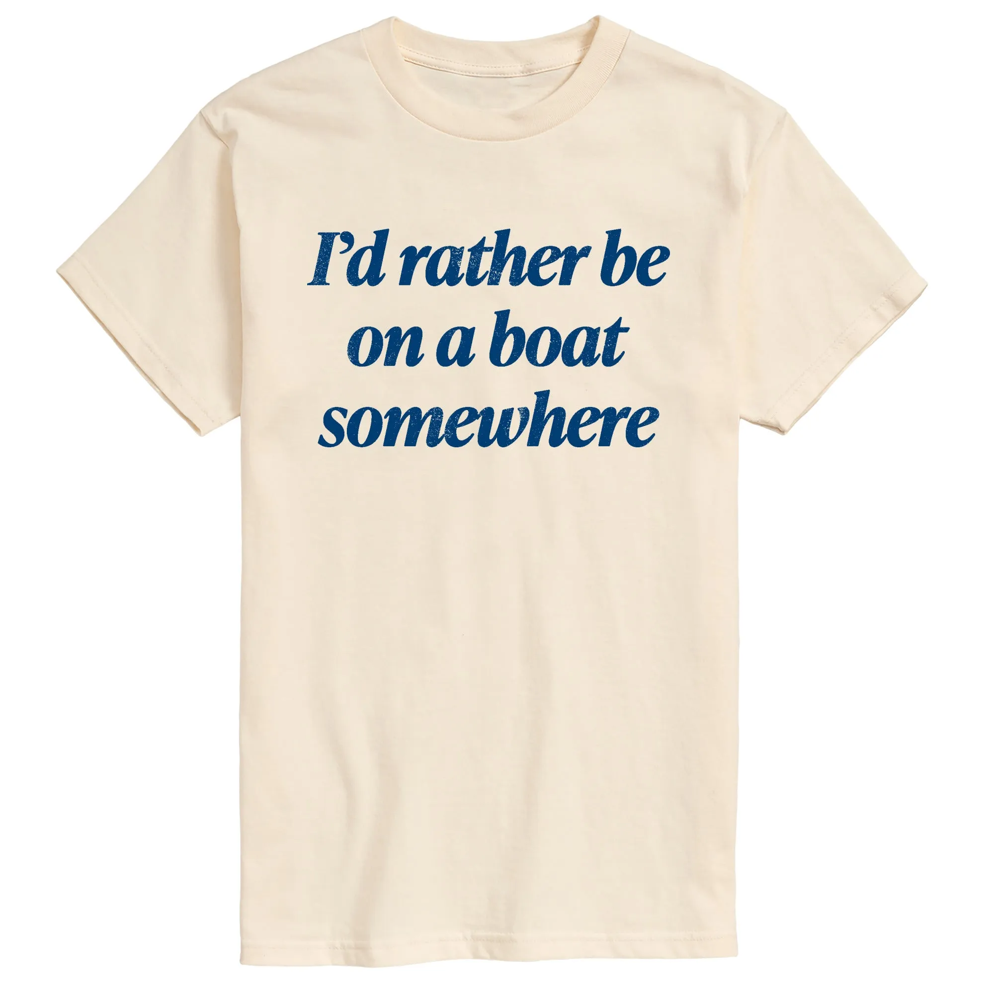Instant Message - On Boat Somewhere - Men's Short Sleeve Graphic T-Shirt sold by Zulily product image thumbnail 2