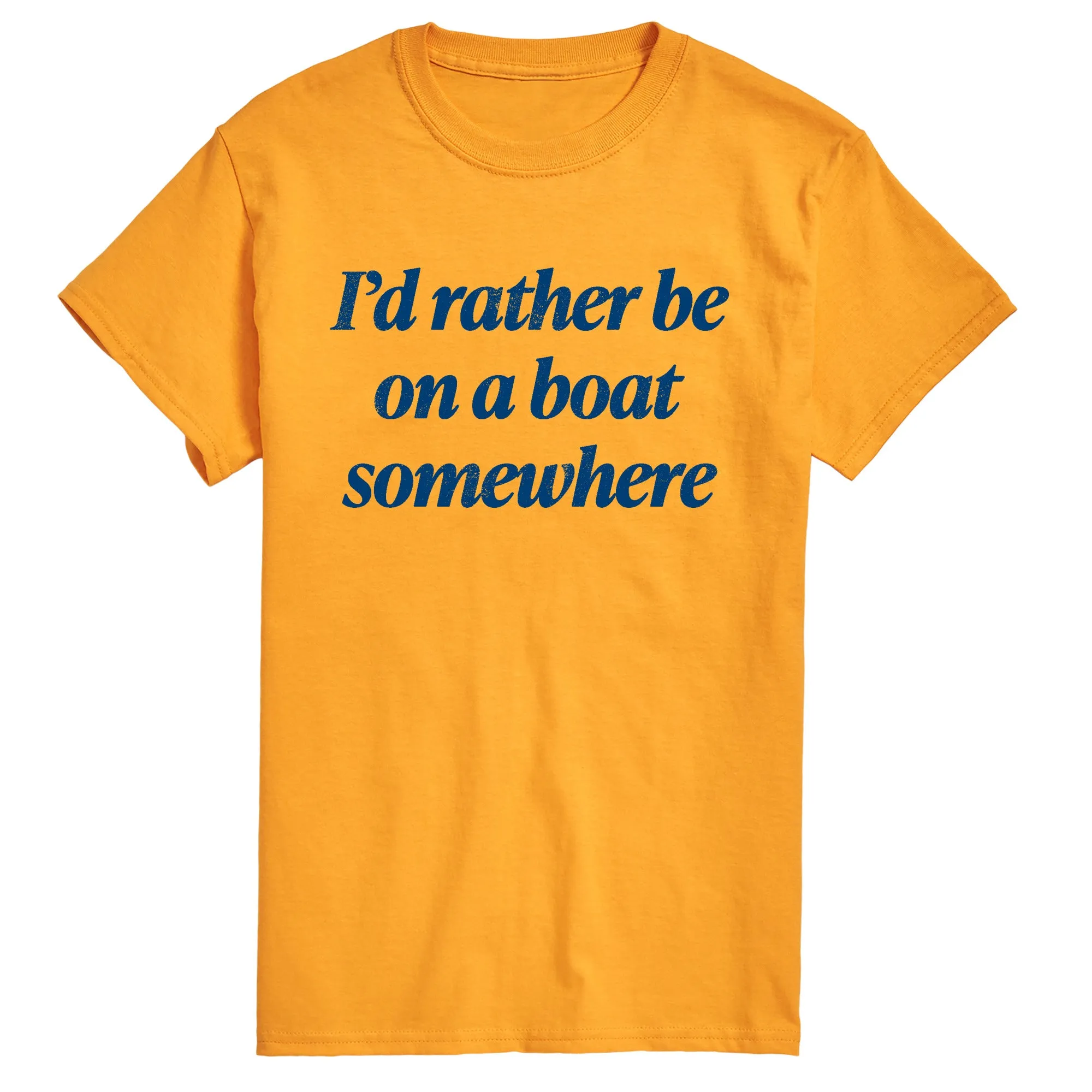Instant Message - On Boat Somewhere - Men's Short Sleeve Graphic T-Shirt sold by Zulily product image thumbnail 3