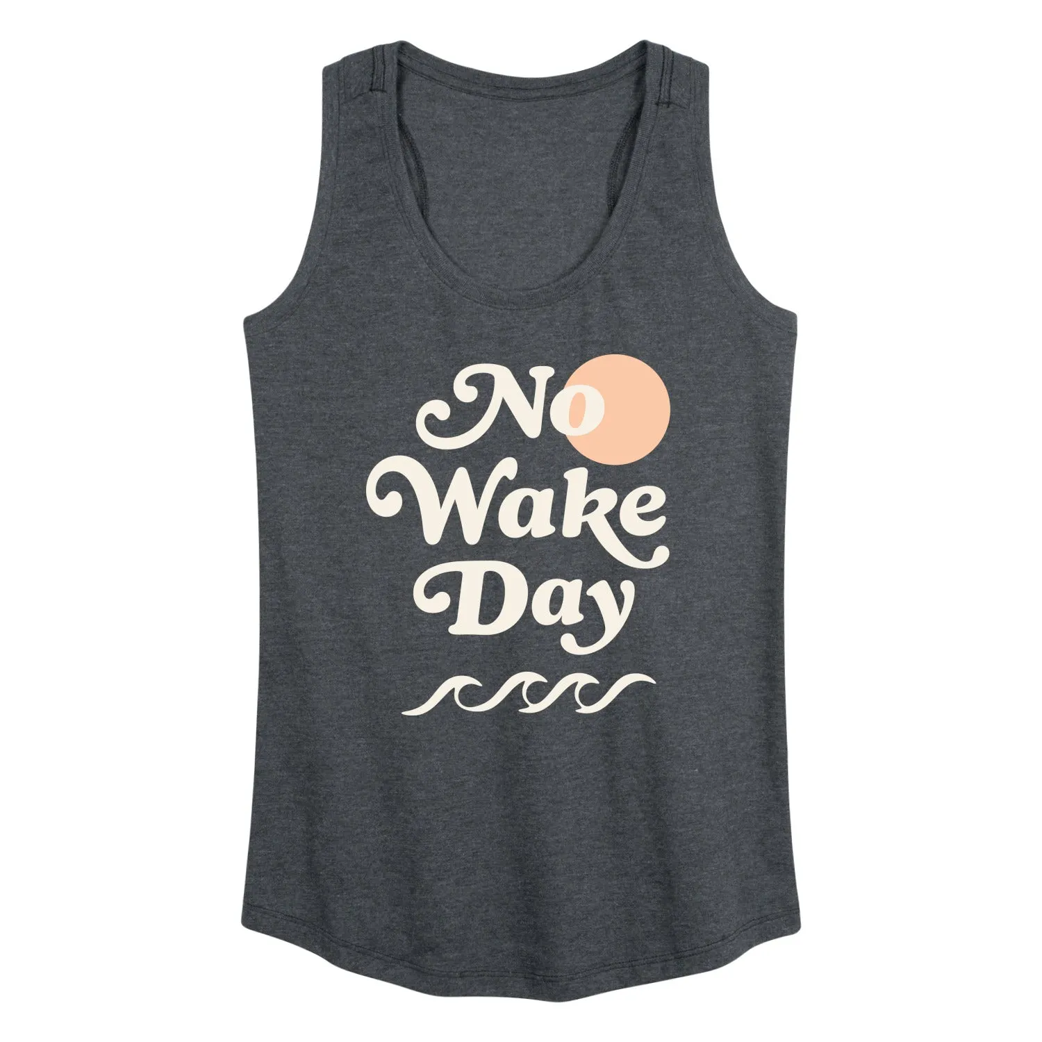 Instant Message - No Wake Day - Women's Racerback Graphic Tank sold by Zulily