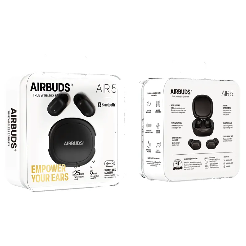Airbuds AIR5 True Wireless Earbuds (White) made by Zulily