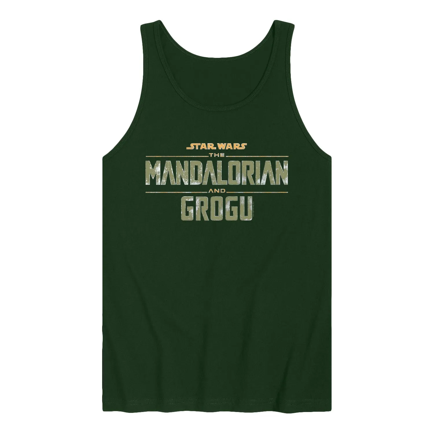 The Mandalorian And Grogu - Logo Grit - Men's Sleeveless Graphic Tank sold by Zulily product image thumbnail 3