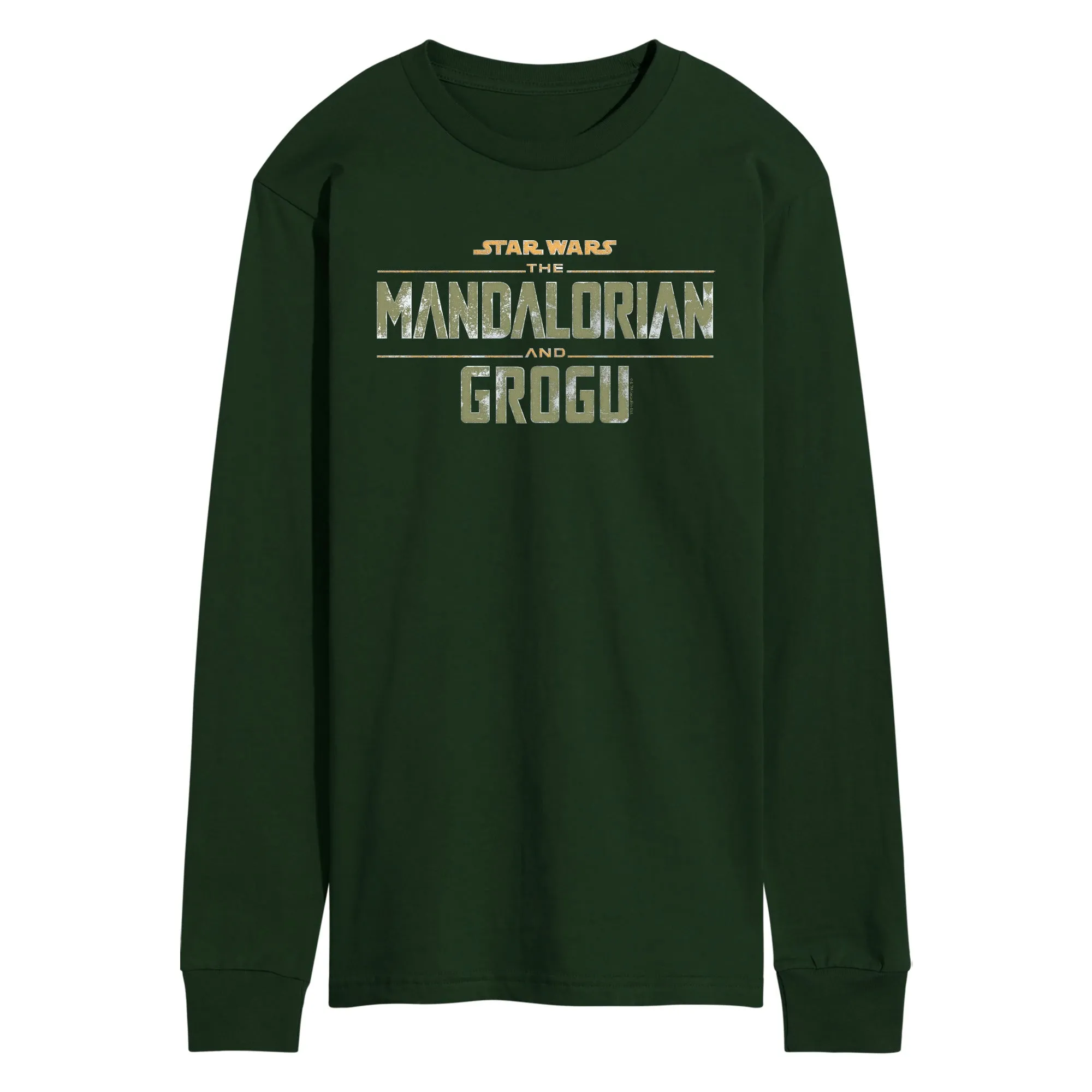 The Mandalorian And Grogu - Logo Grit - Men's Long Sleeve Graphic T-Shirt sold by Zulily product image thumbnail 4