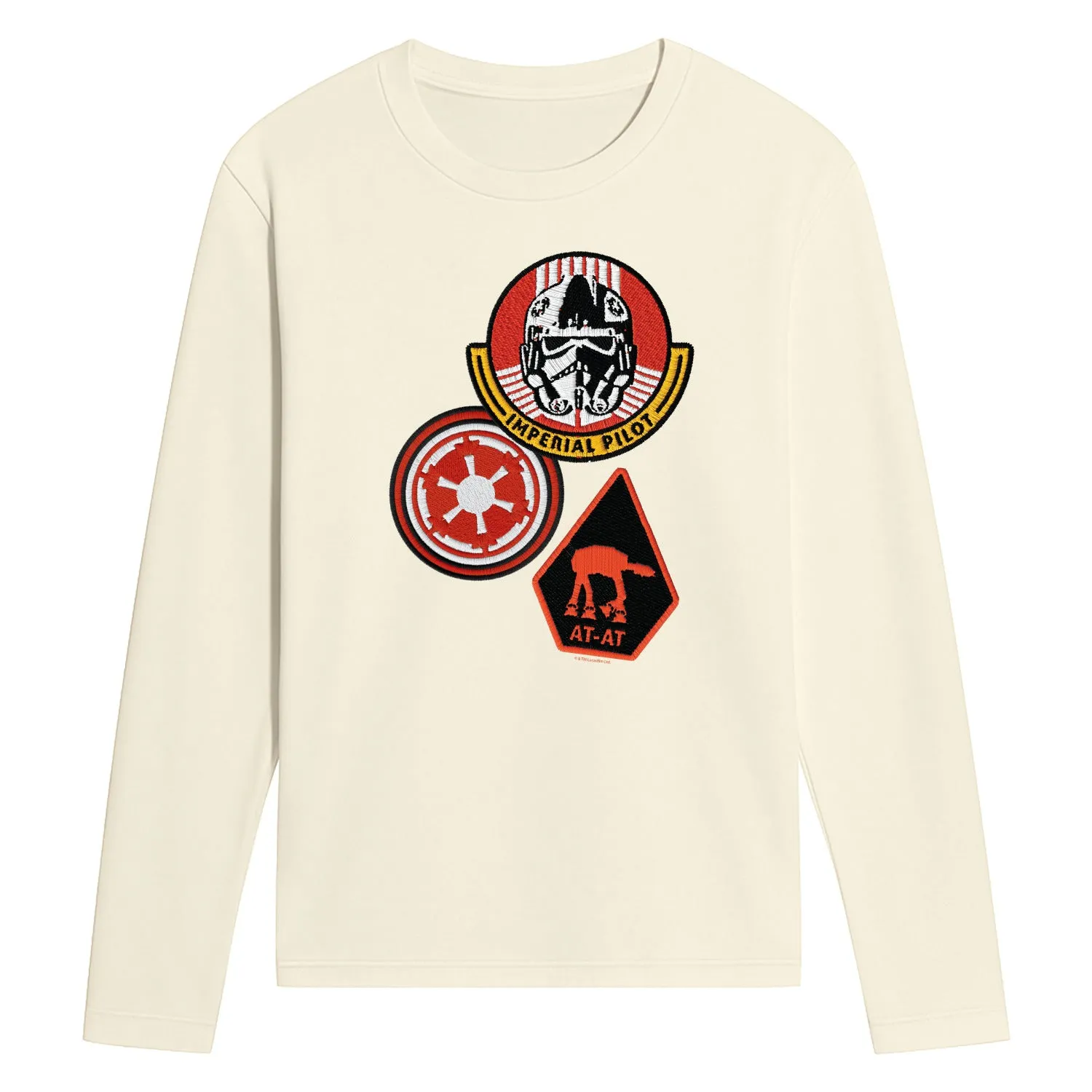 The Mandalorian And Grogu - Imperial Pilot - Men's Long Sleeve Graphic T-Shirt sold by Zulily product image thumbnail 4
