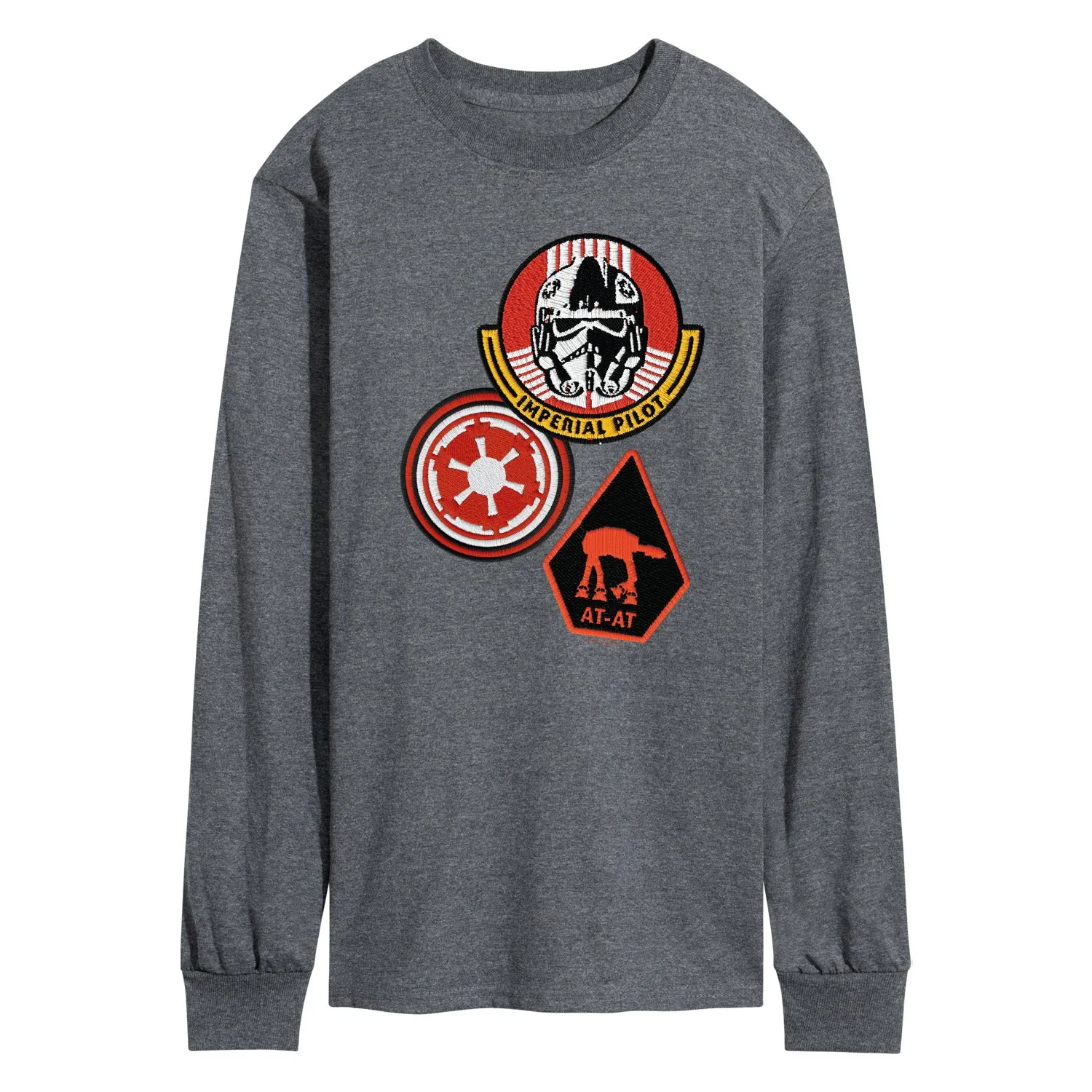 The Mandalorian And Grogu - Imperial Pilot - Men's Long Sleeve Graphic T-Shirt sold by Zulily