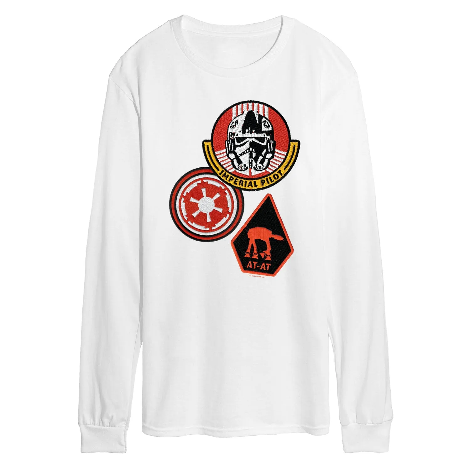 The Mandalorian And Grogu - Imperial Pilot - Men's Long Sleeve Graphic T-Shirt sold by Zulily product image thumbnail 5