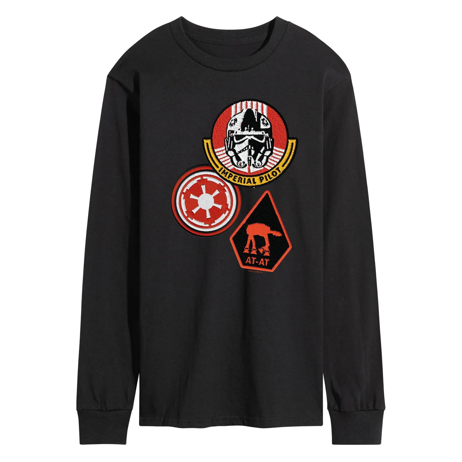 The Mandalorian And Grogu - Imperial Pilot - Men's Long Sleeve Graphic T-Shirt sold by Zulily product image thumbnail 2
