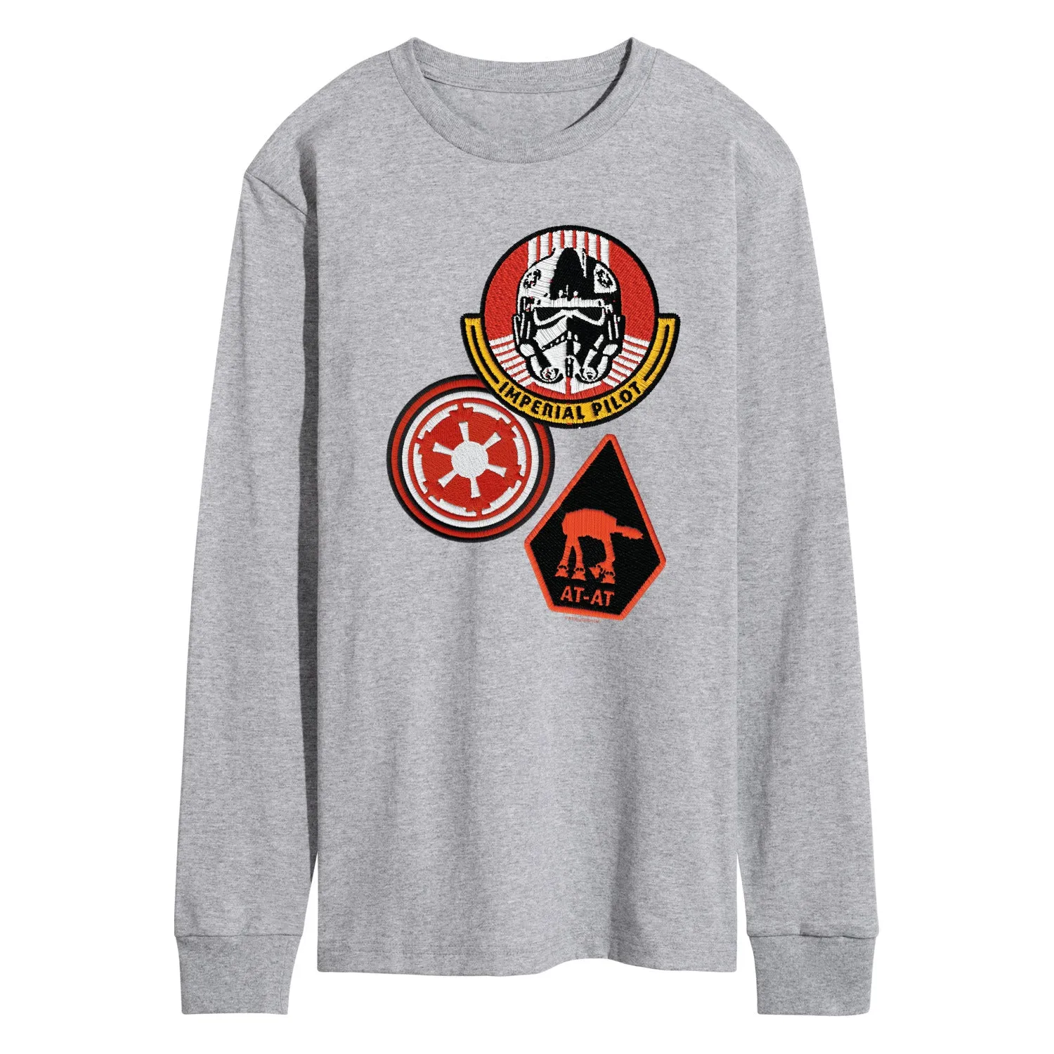 The Mandalorian And Grogu - Imperial Pilot - Men's Long Sleeve Graphic T-Shirt sold by Zulily product image thumbnail 3