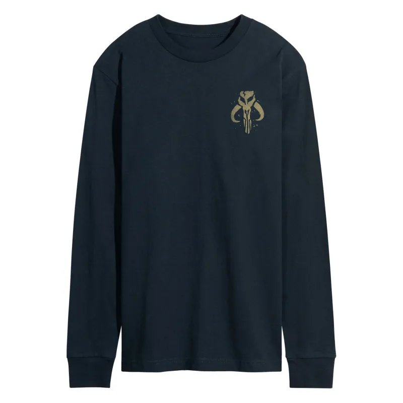 The Mandalorian And Grogu - Have Job For You - Men's Long Sleeve Graphic T-Shirt made by Star Wars