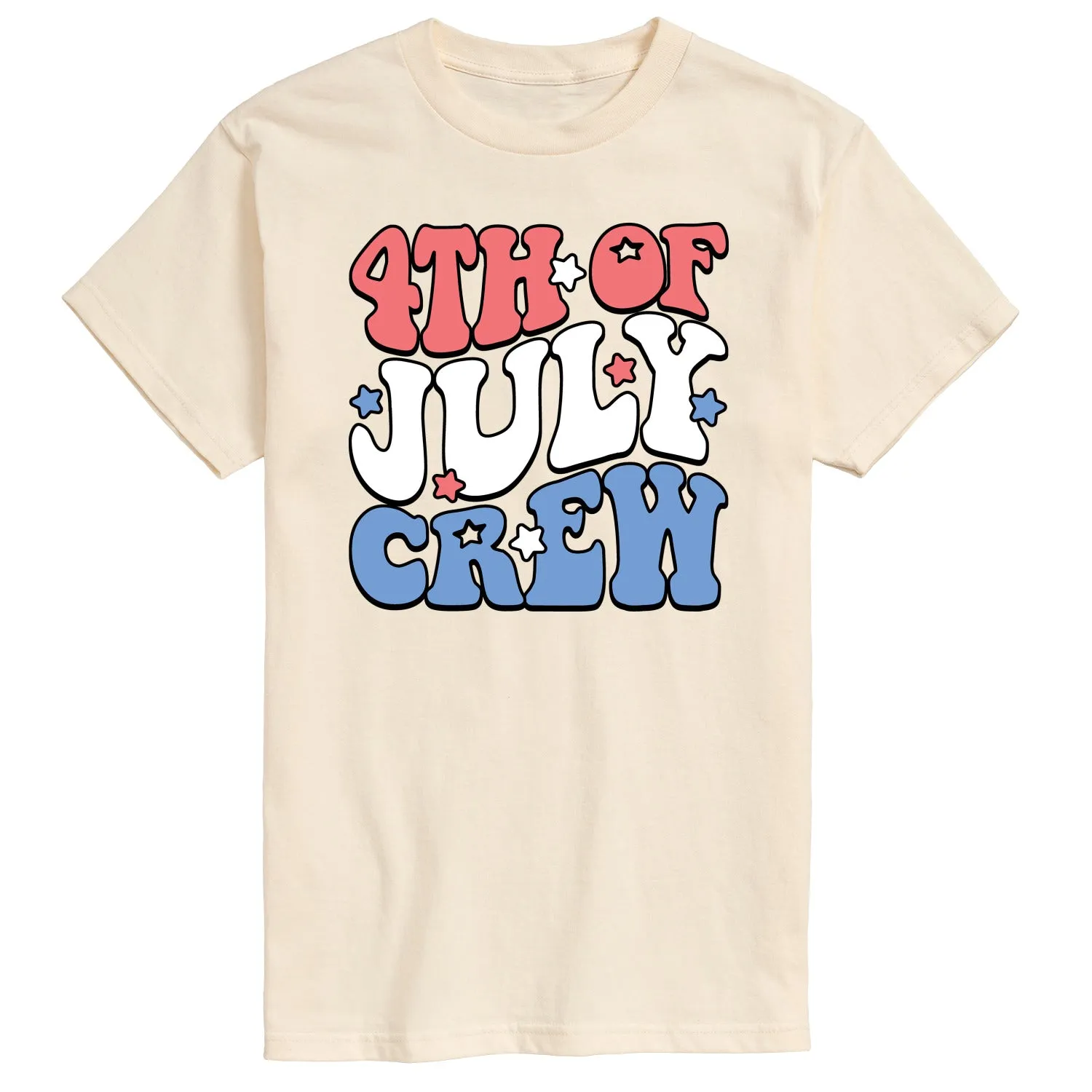 Instant Message - 4th of July Crew - Men's Short Sleeve Graphic T-Shirt sold by Zulily product image thumbnail 2