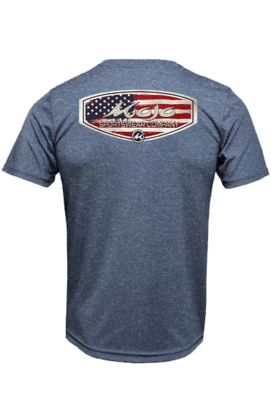 Men's SoWAL Sun Jersey Patriot Crest Short Sleeve made by Zulily