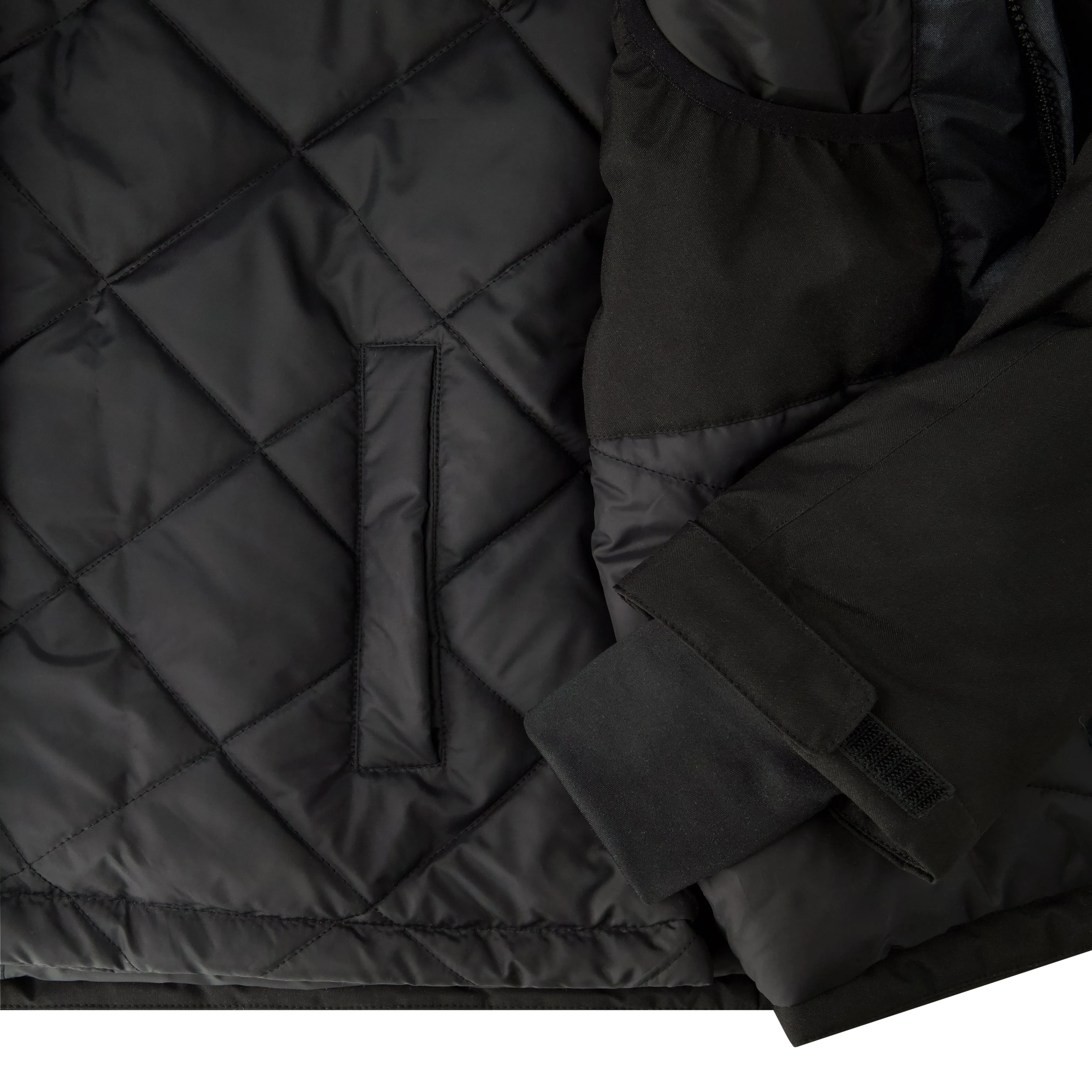 Womens Quilted 3-in-1 Jacket - Black sold by Zulily product image thumbnail 3