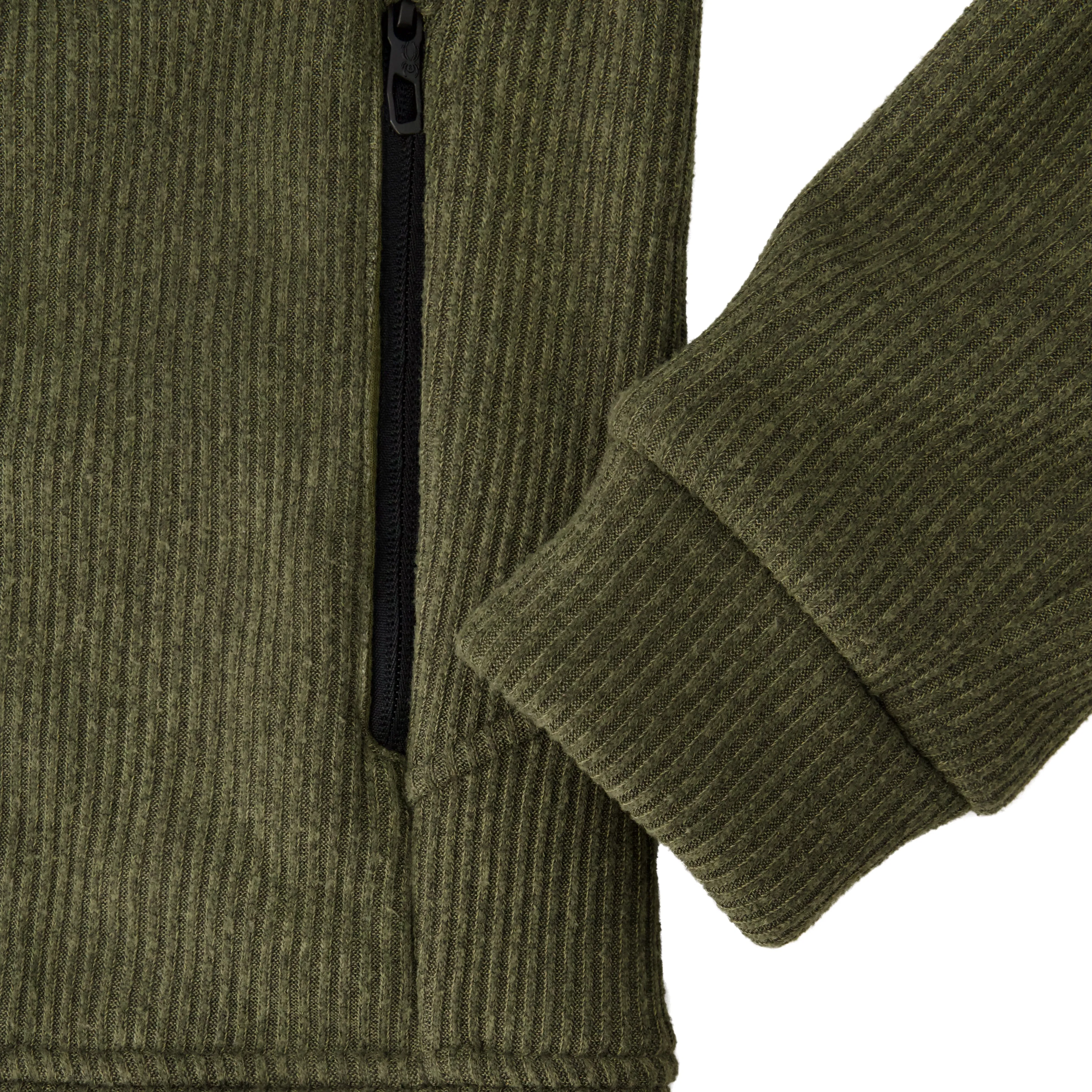 Mens Sherpa Hoodie - Olive sold by Zulily product image thumbnail 5