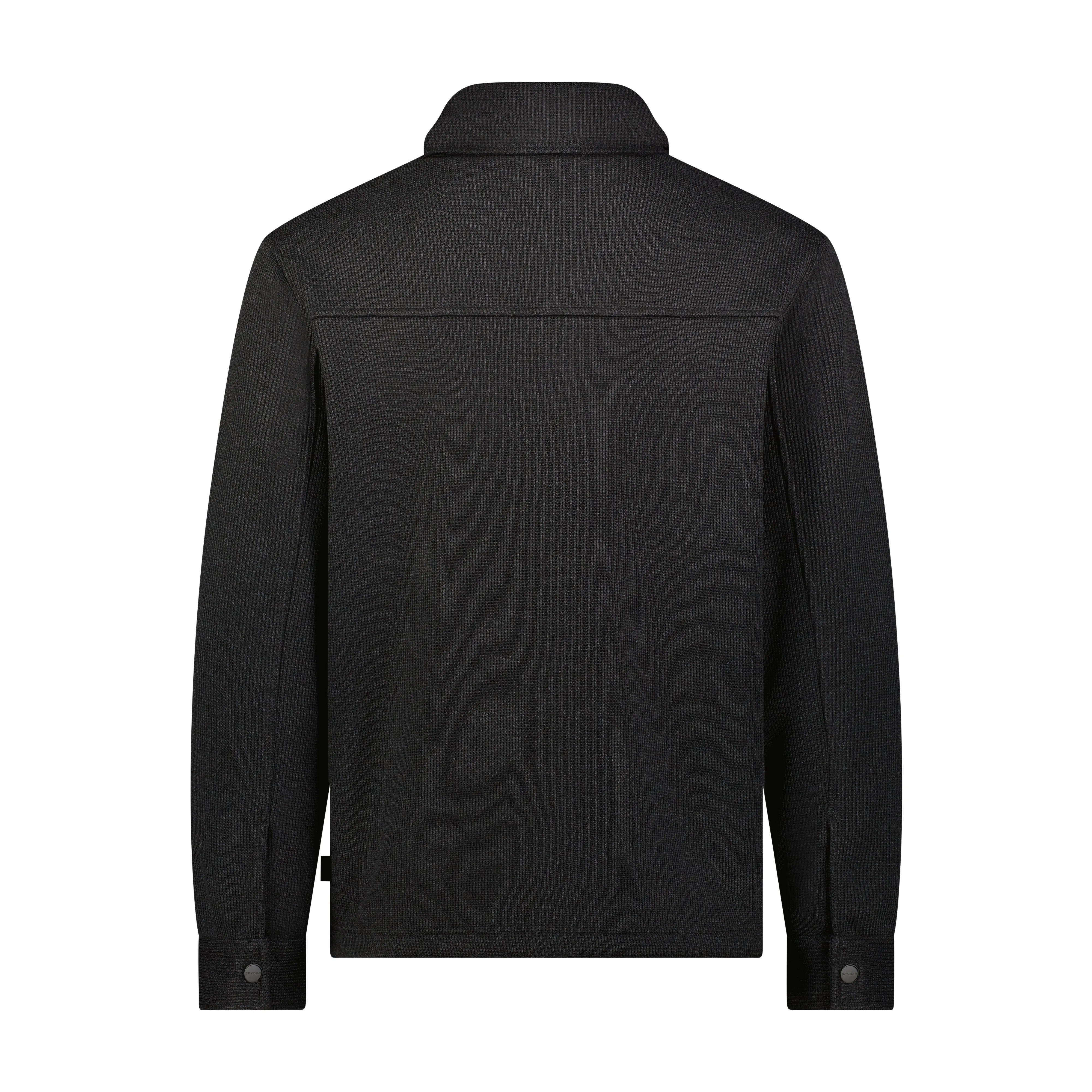 Men's Sweater Fleece Shacket - Black sold by Zulily product image thumbnail 2