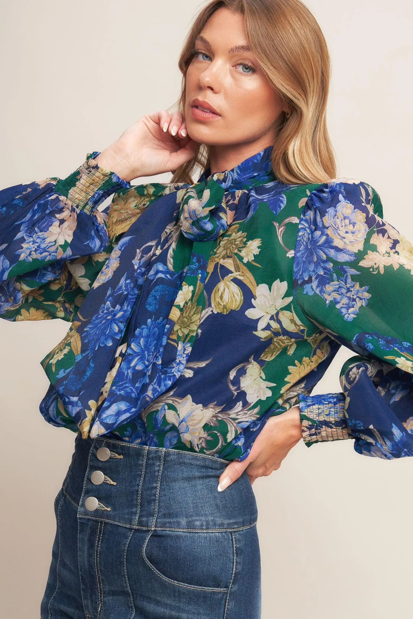 Royal Tapestry Woven Top sold by Zulily product image thumbnail 5