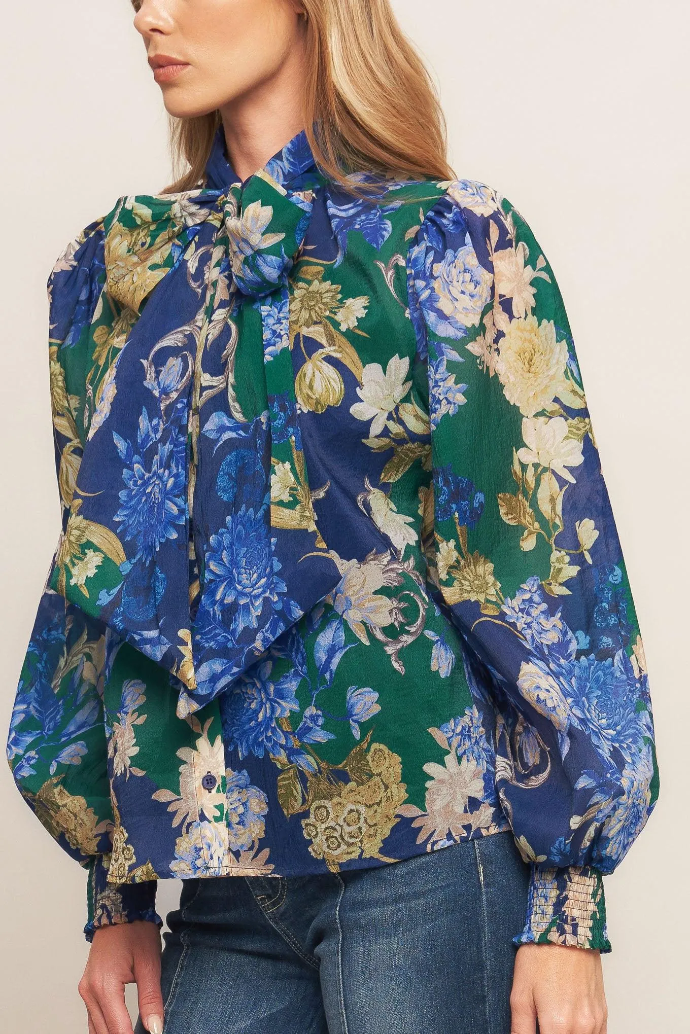 Royal Tapestry Woven Top sold by Zulily product image thumbnail 2