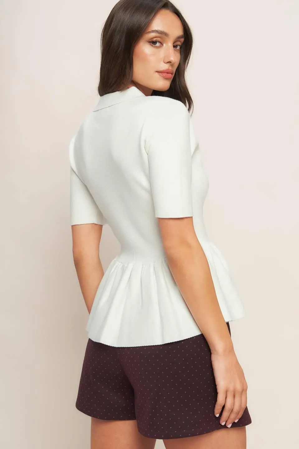 Sweet Serenade Cream Woven Top sold by Zulily product image thumbnail 2
