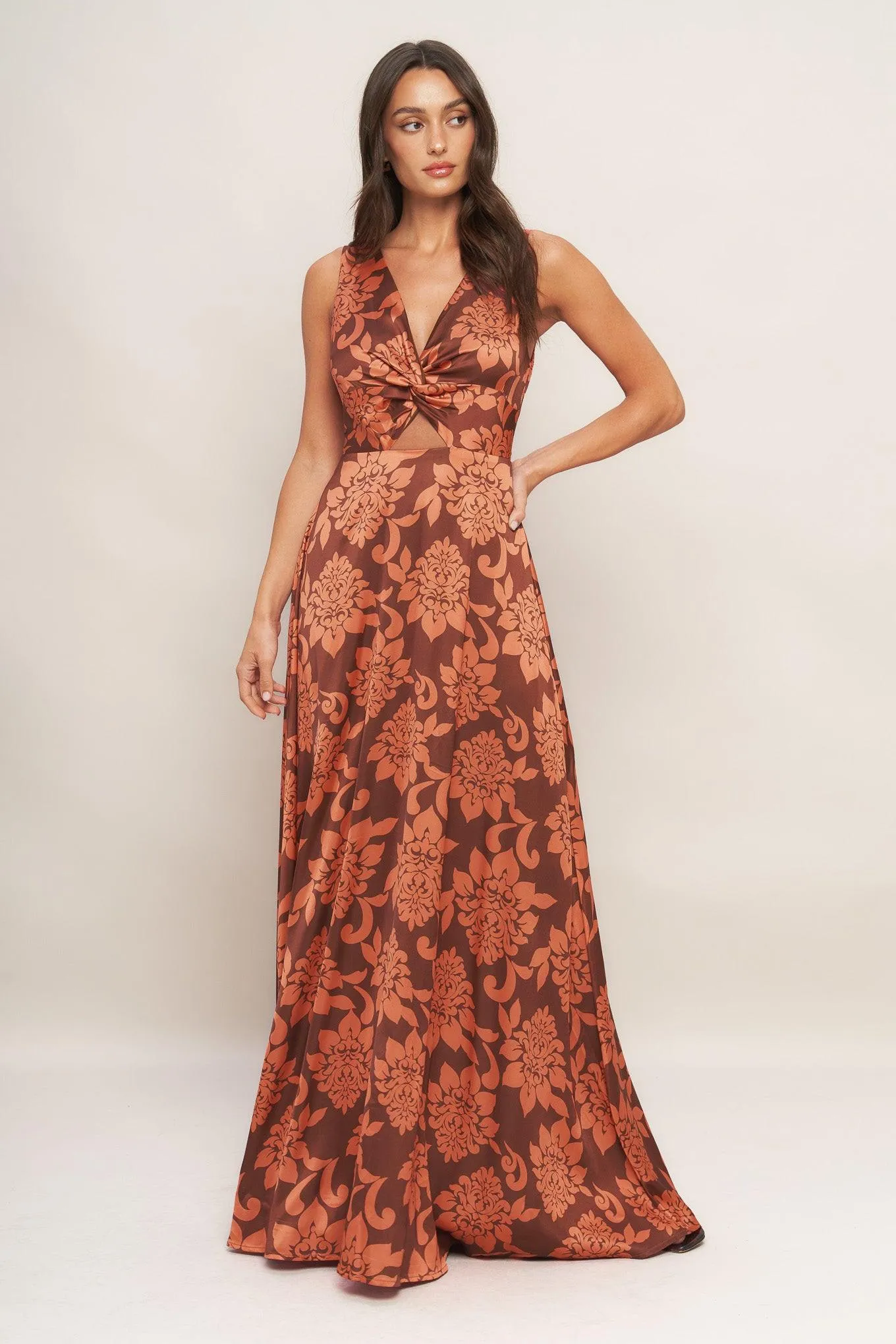 Aurora Fleur Woven Maxi Dress sold by Zulily product image thumbnail 5