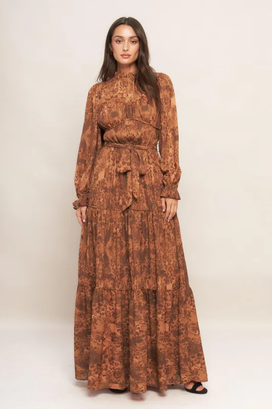 Nomad's Whisper Woven Maxi Dress made by Flying Tomato